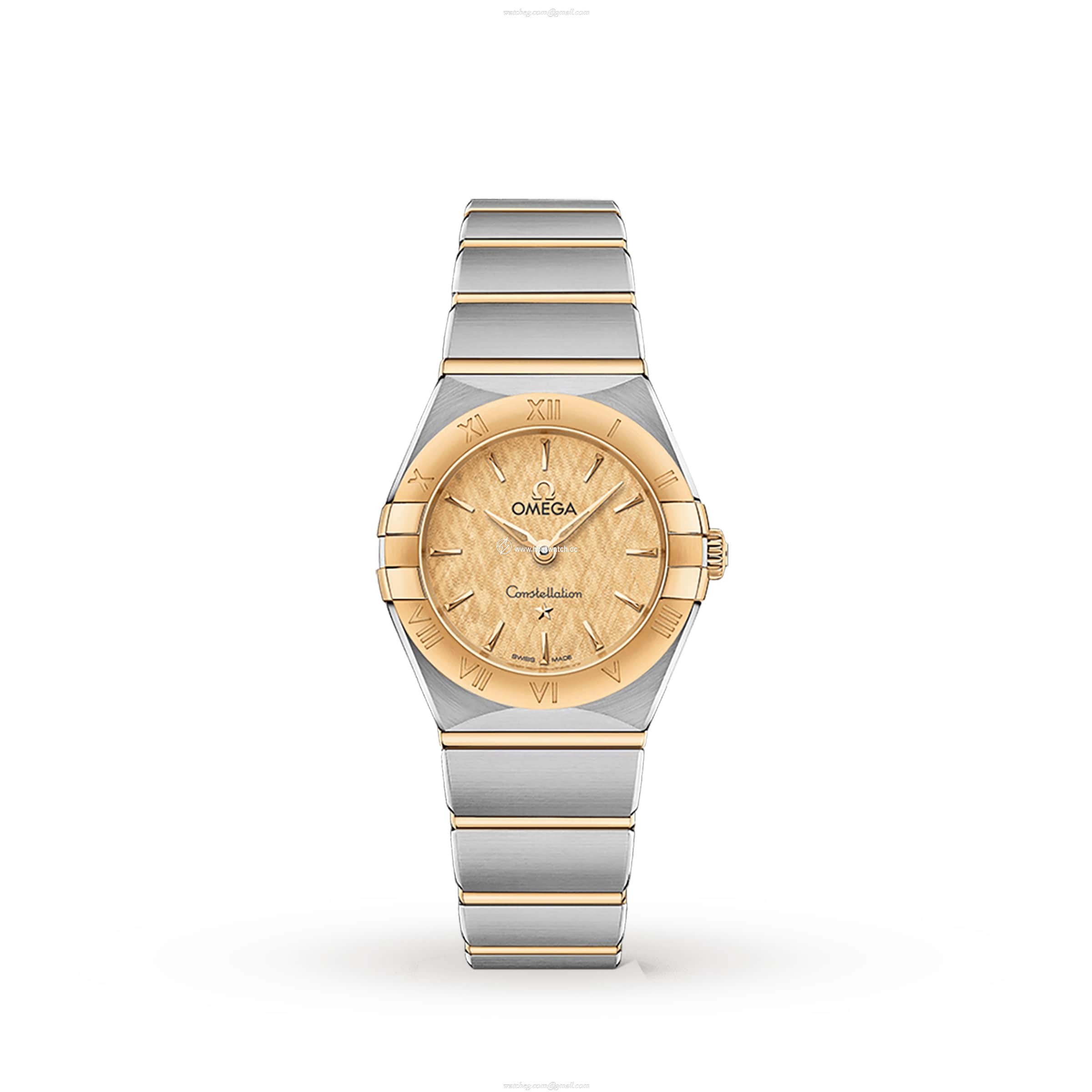 Omega Constellation Champagne Dial 25mm Stainless Steel Quartz Watch | Replica