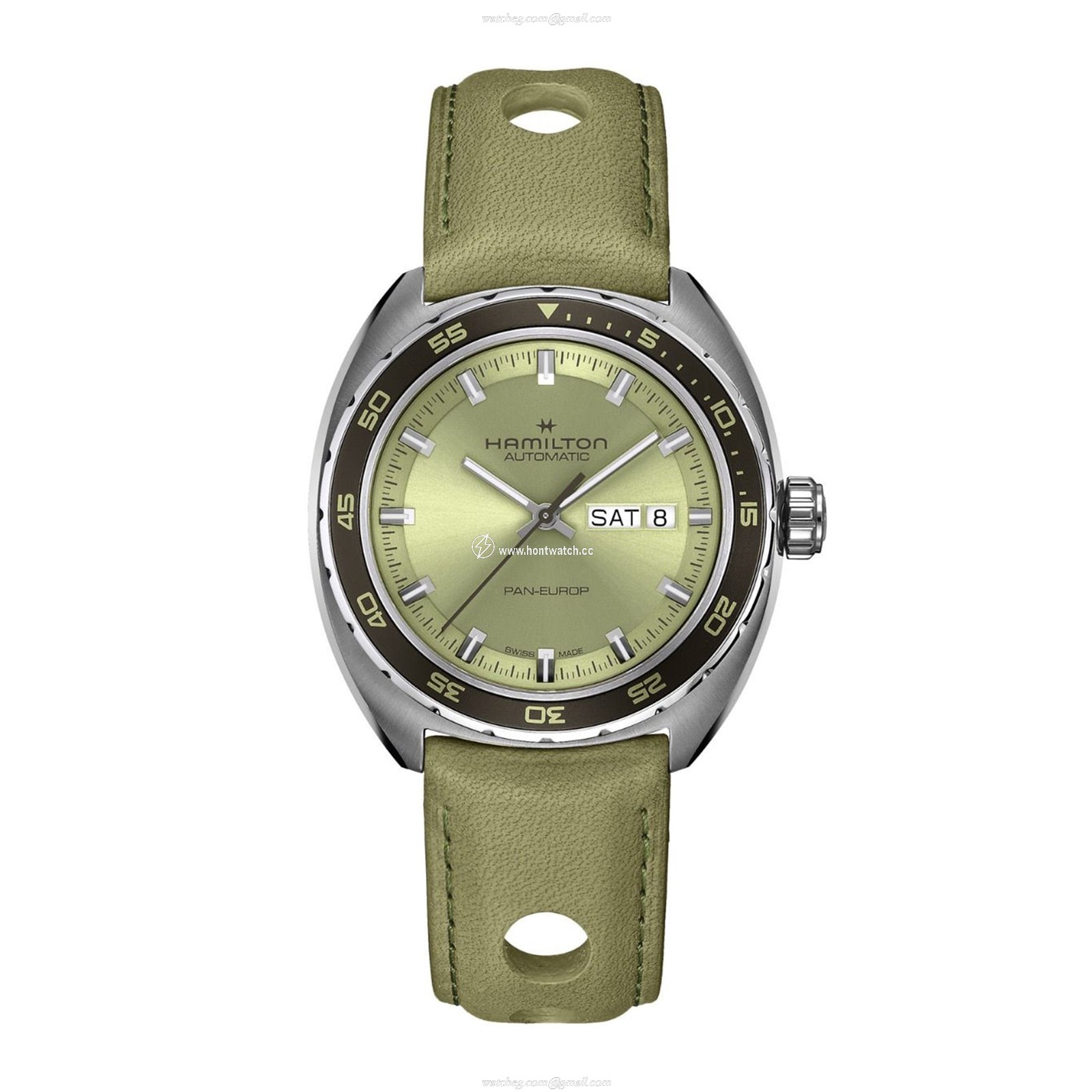 Hamilton American Classic H35445860 Automatic Green Dial 42mm Watch
