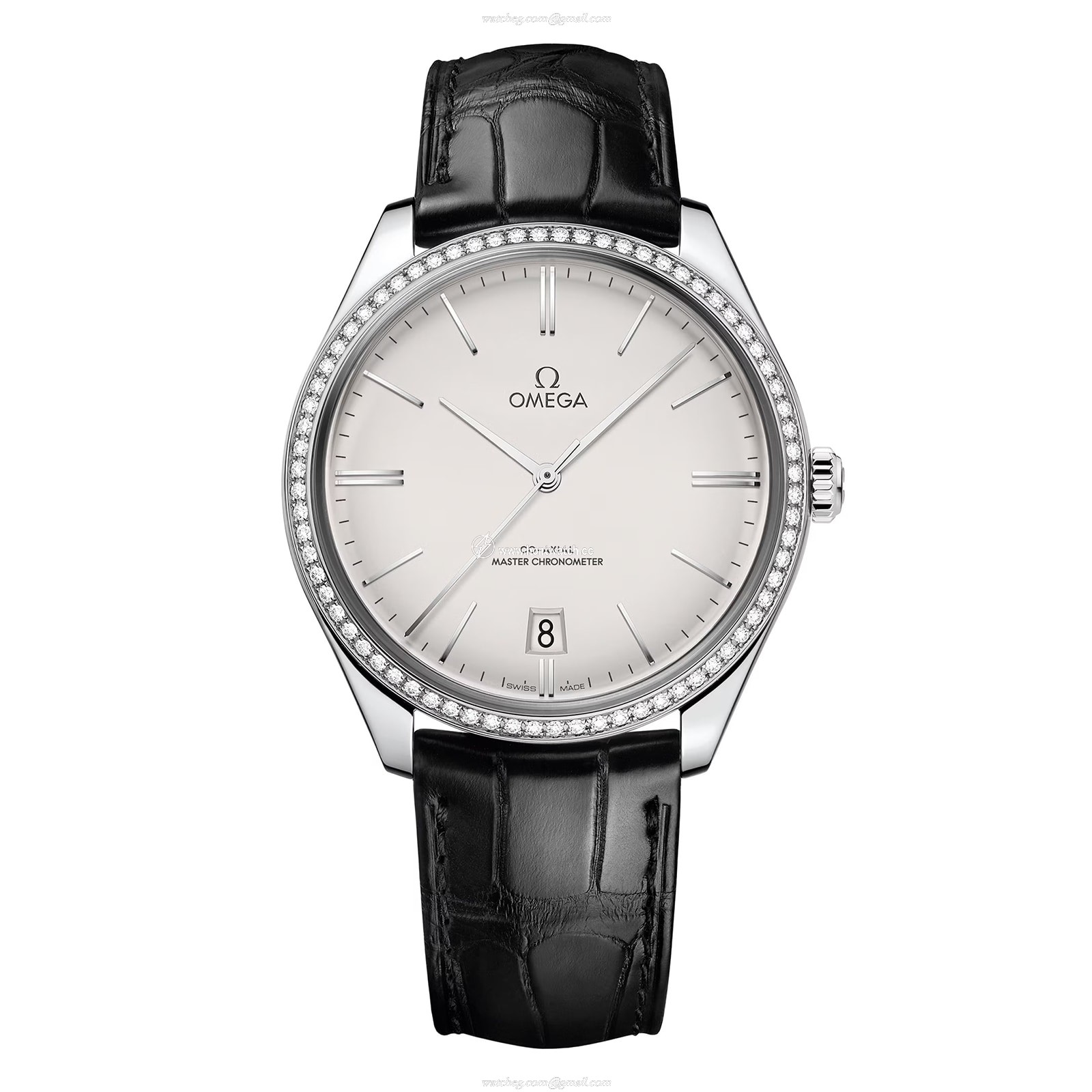 Omega De Ville Stainless Steel Manual Winding Watch - 40mm Silver Dial