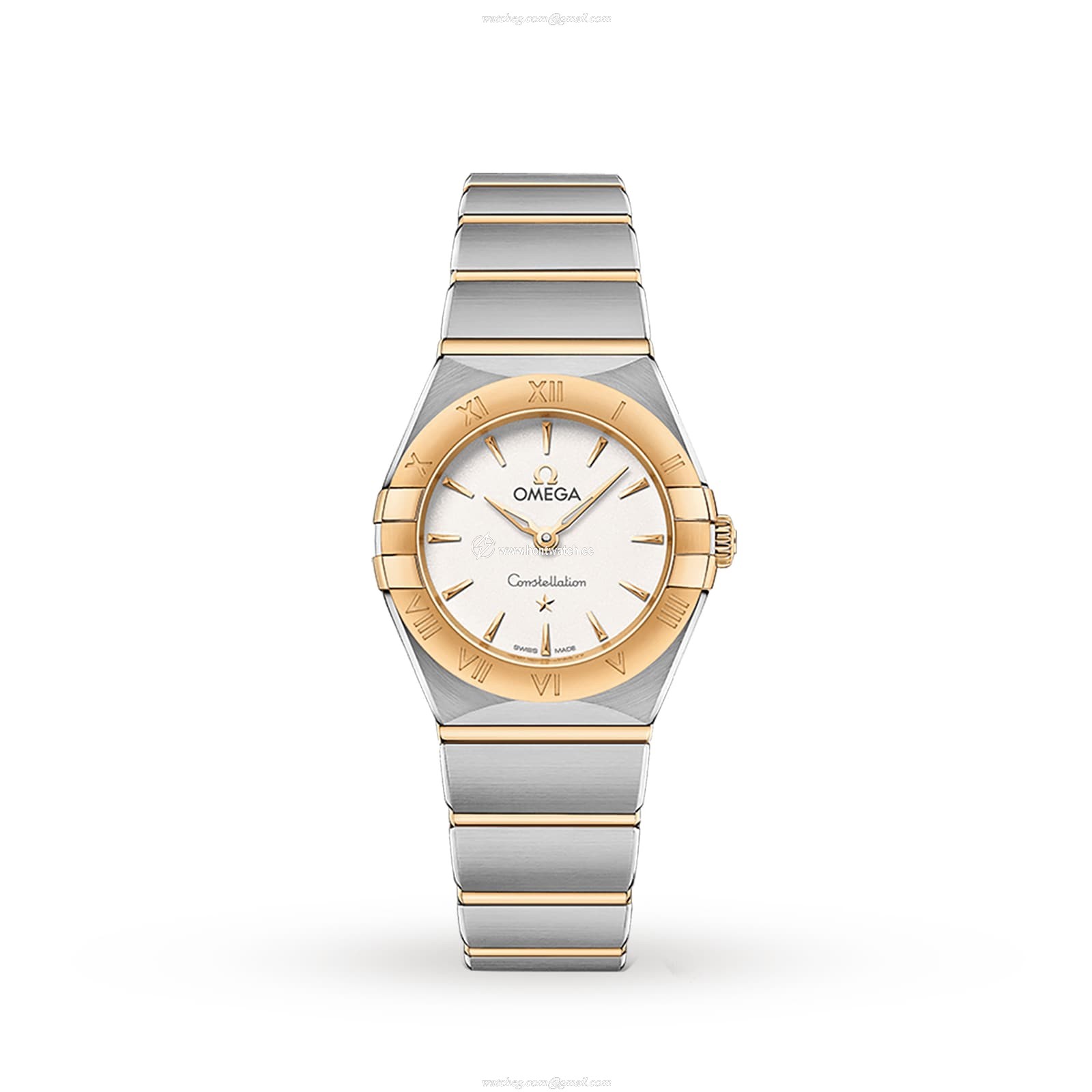Omega Constellation Silver Dial 25mm Stainless Steel Quartz Watch | Replica