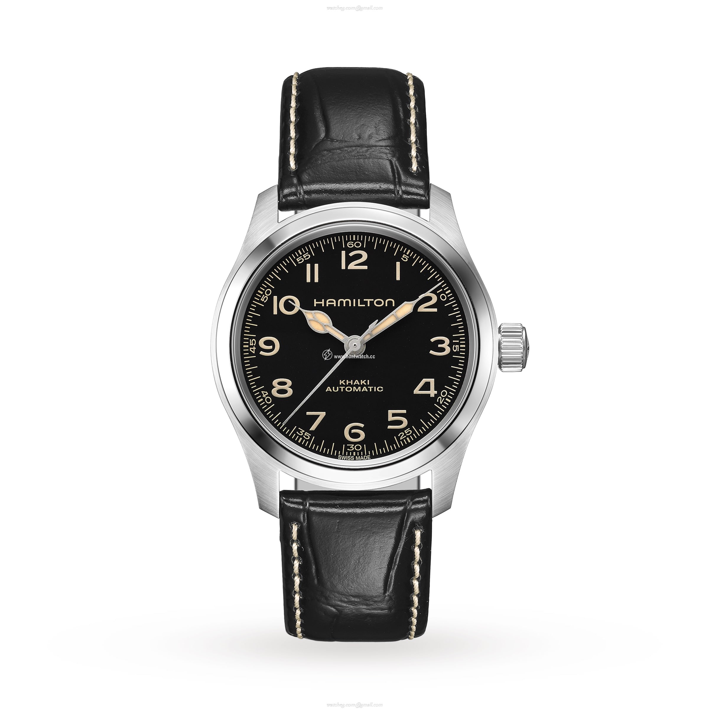 Hamilton Khaki Field Automatic 38mm - Black Dial Stainless Steel Watch