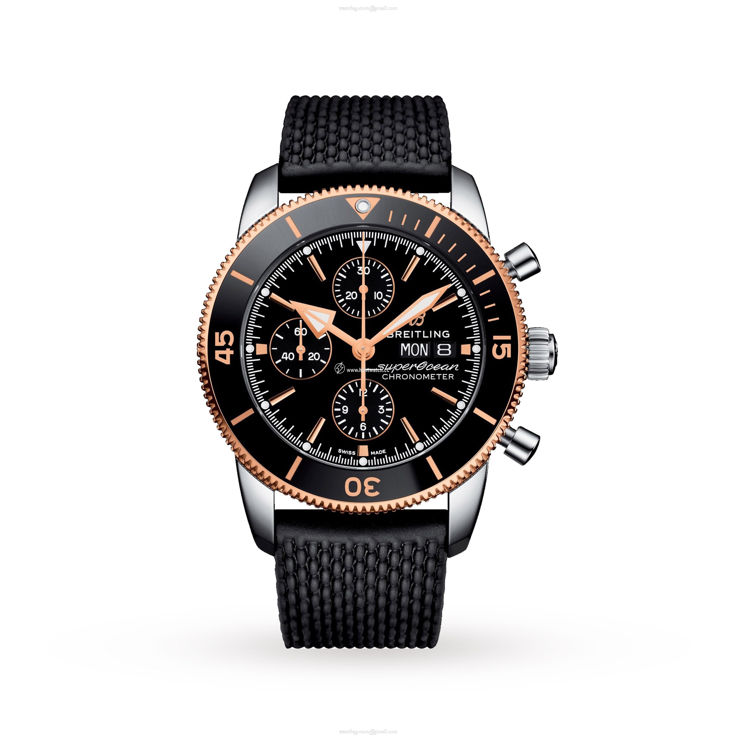 Breitling Superocean Heritage 44mm Automatic Black Dial - Stainless Steel