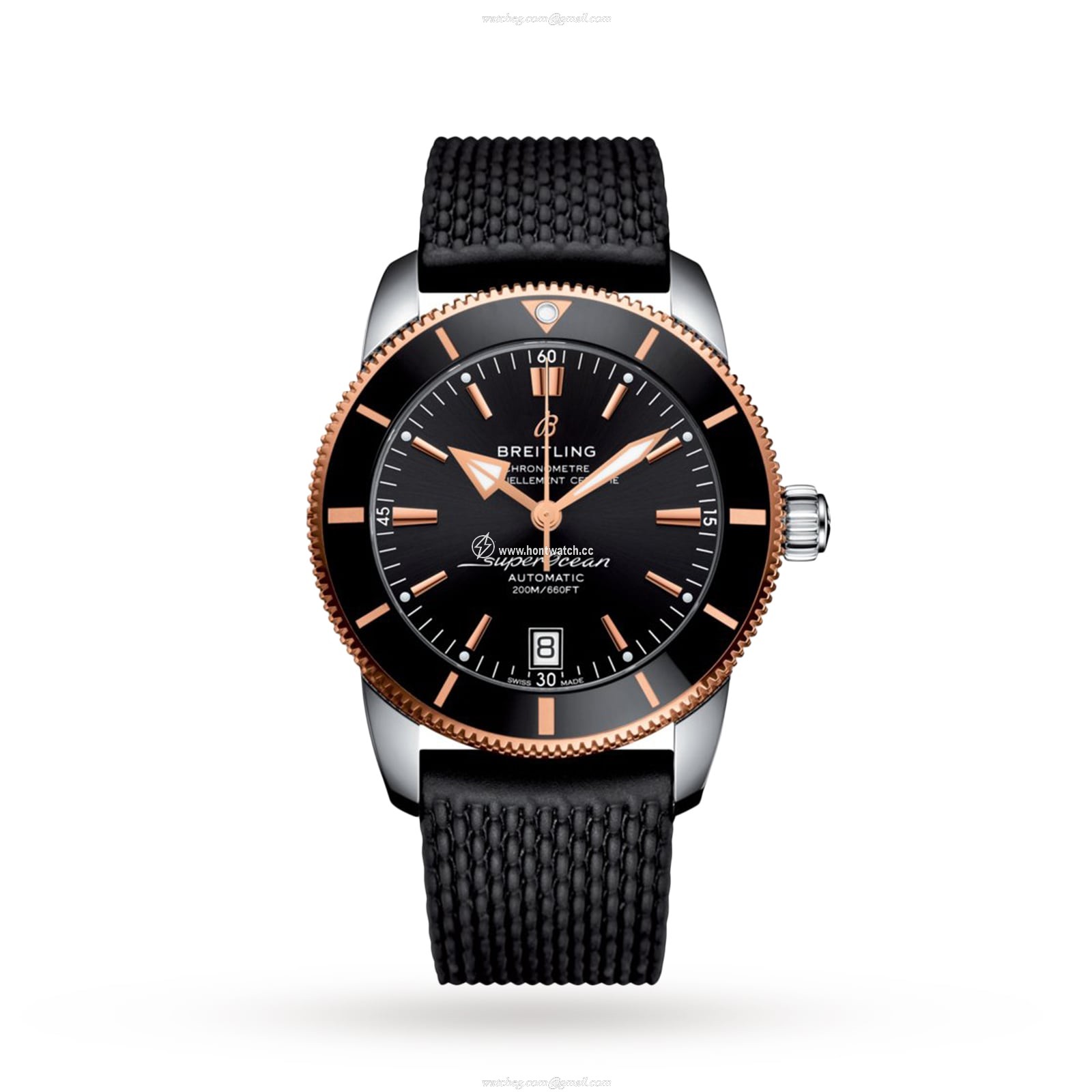 Breitling Superocean Heritage 42mm Automatic Black Dial - Stainless Steel