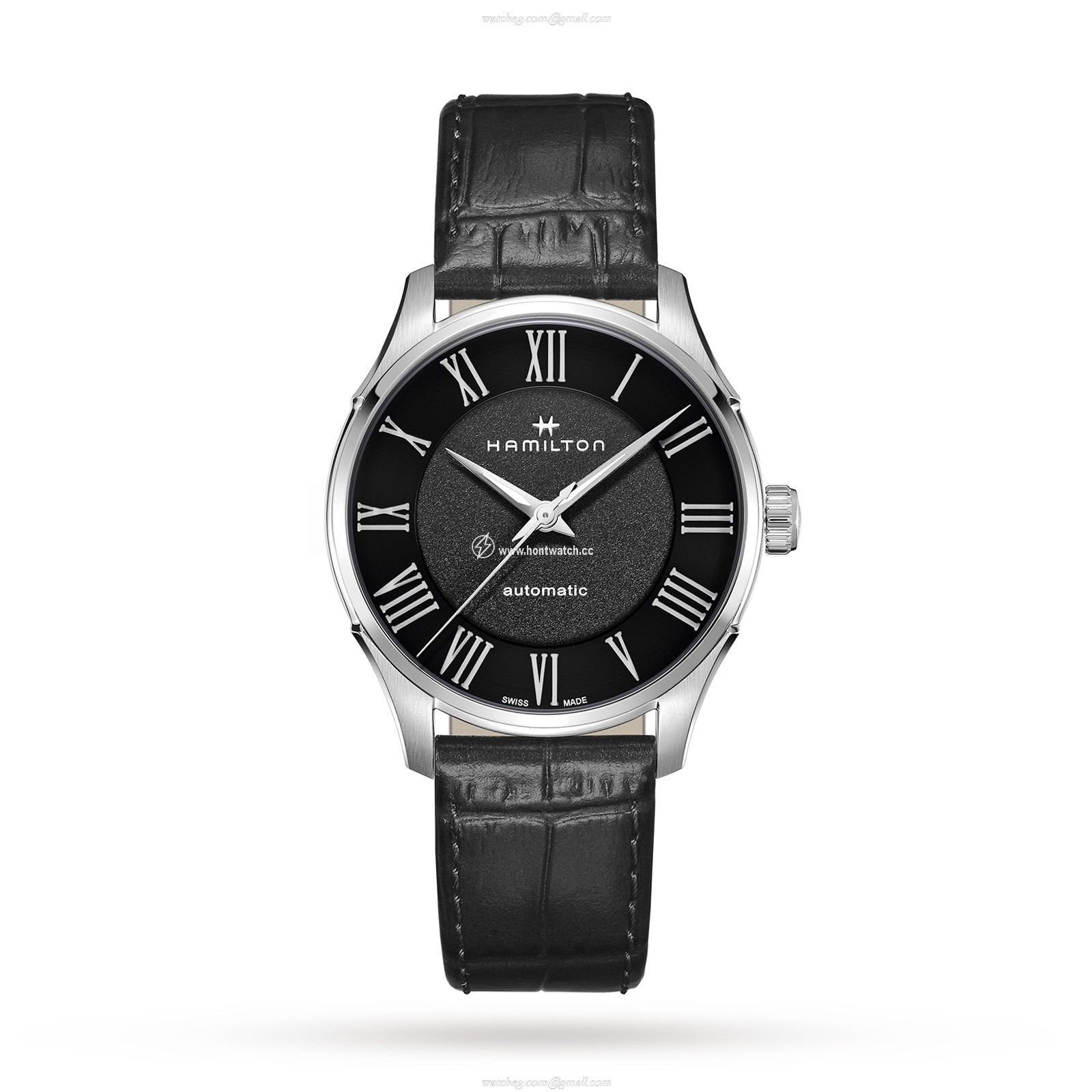 Hamilton Jazzmaster H42535730 | Automatic Black Dial | 40mm Stainless Steel