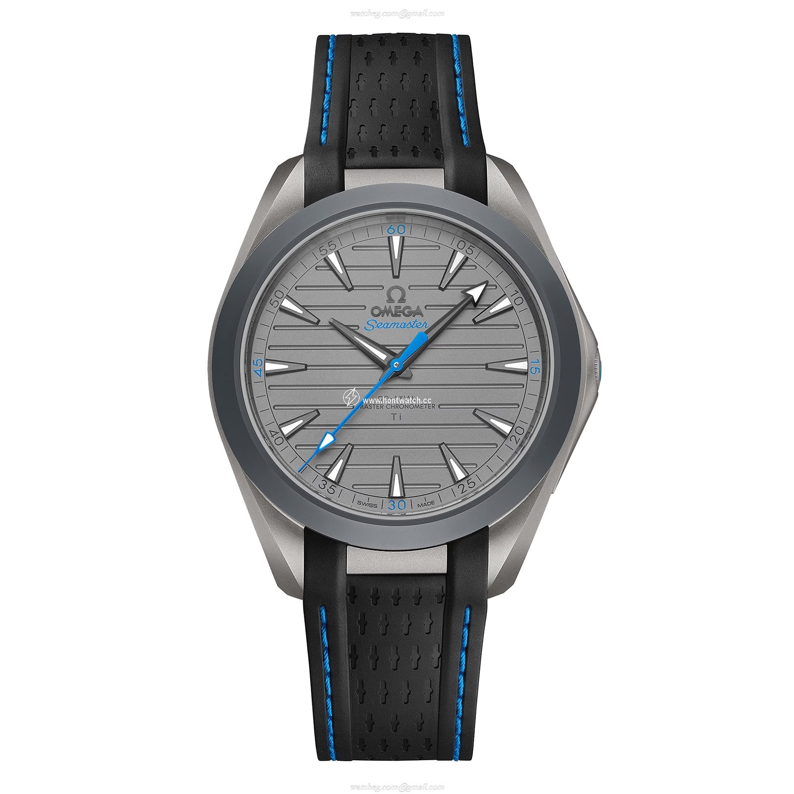 Omega Seamaster Aqua Terra 41mm Titanium Grey Dial Manual Winding Watch