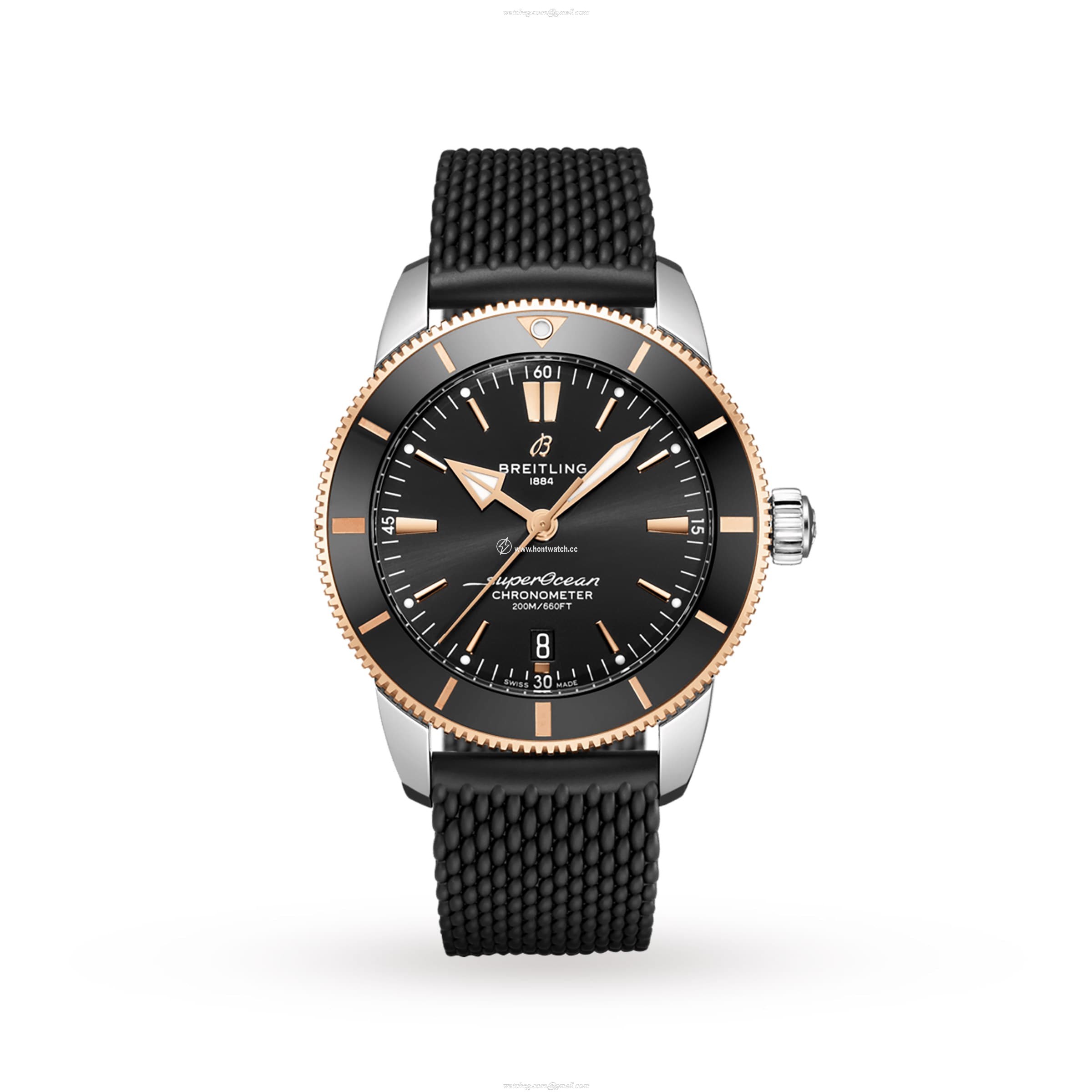 Breitling Superocean Heritage 44mm Automatic Black Dial - Stainless Steel