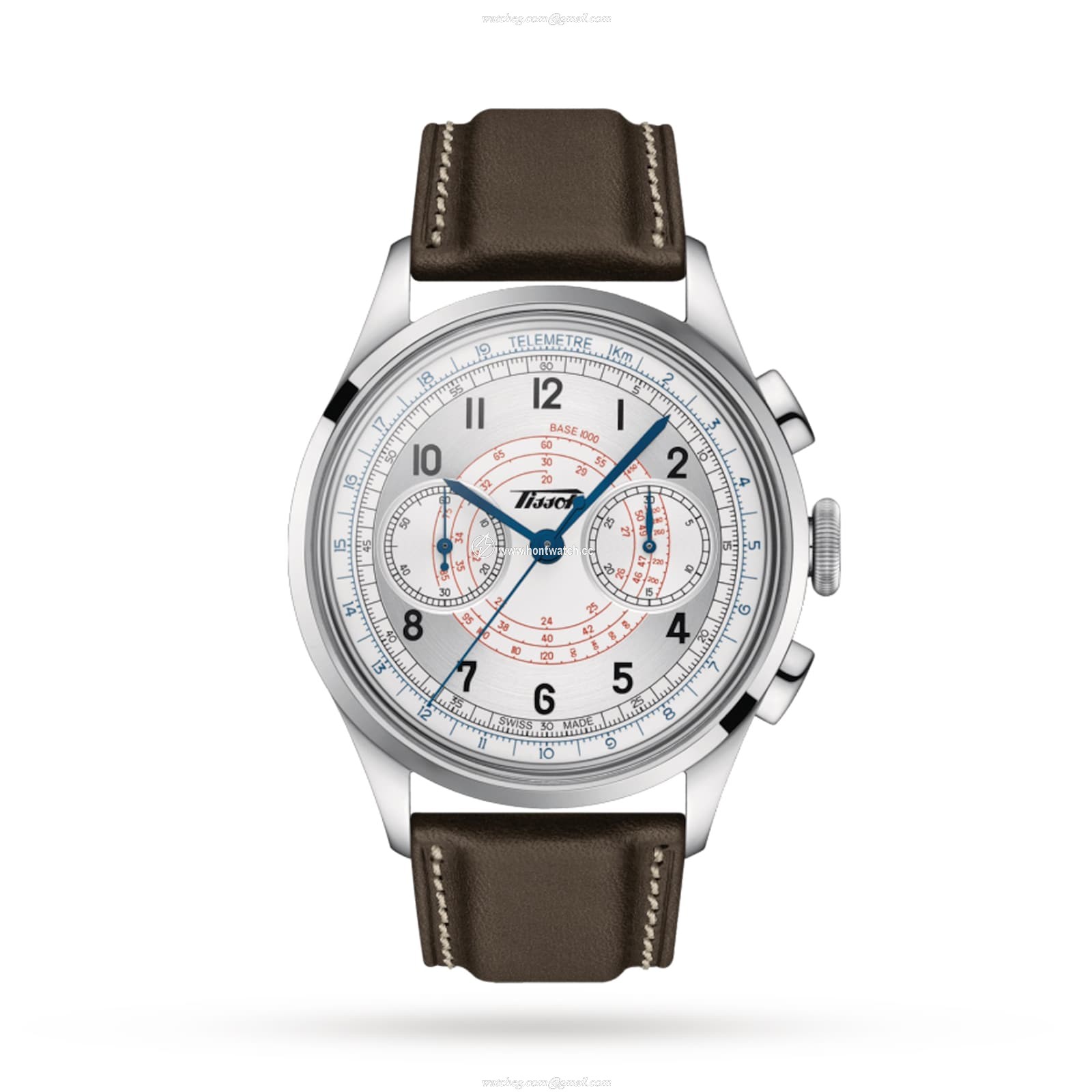 Tissot T-Heritage Automatic Watch - Silver Dial - 42mm Stainless Steel & Rose Gold