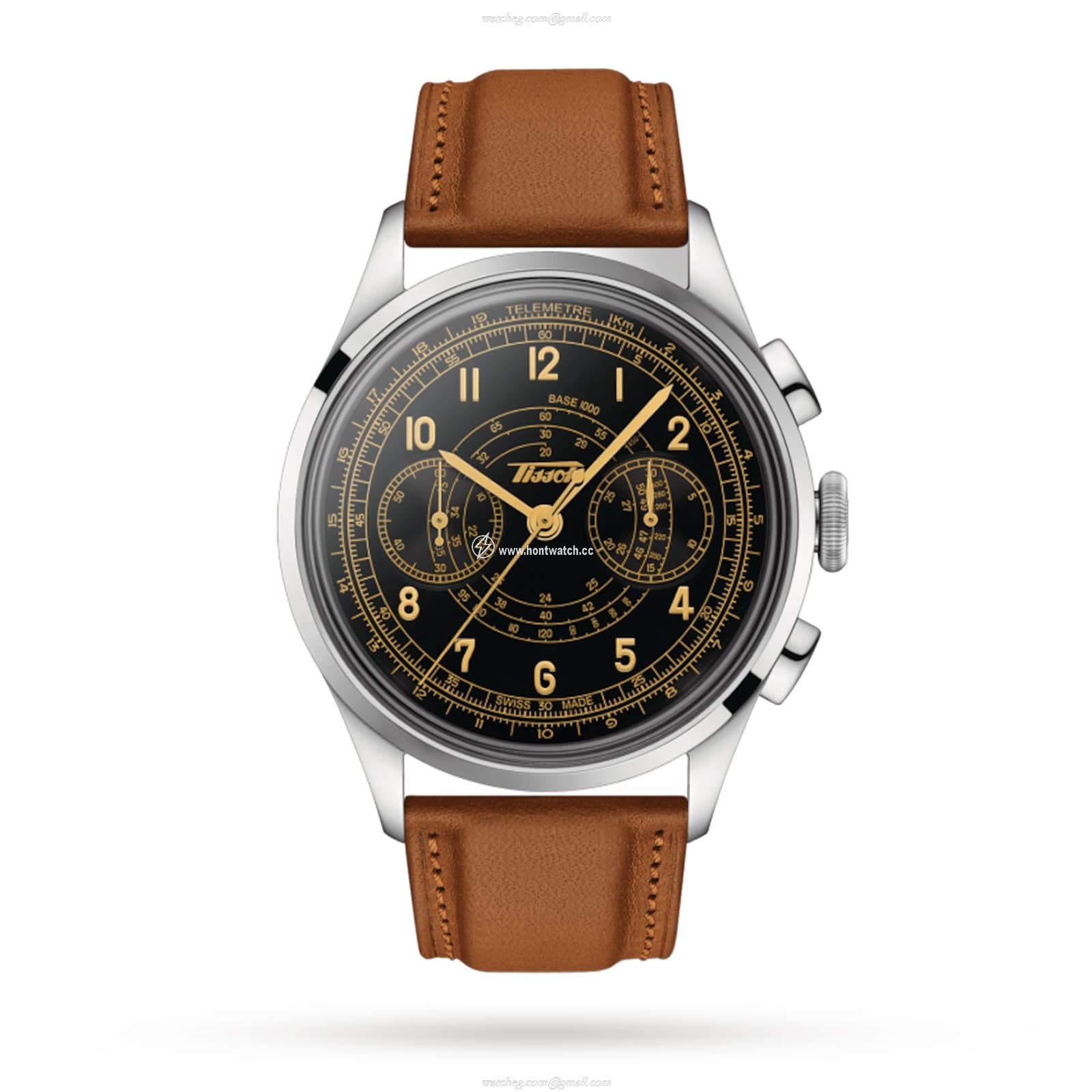 Tissot T-Heritage Automatic Watch - 42mm Black Dial & Stainless Steel
