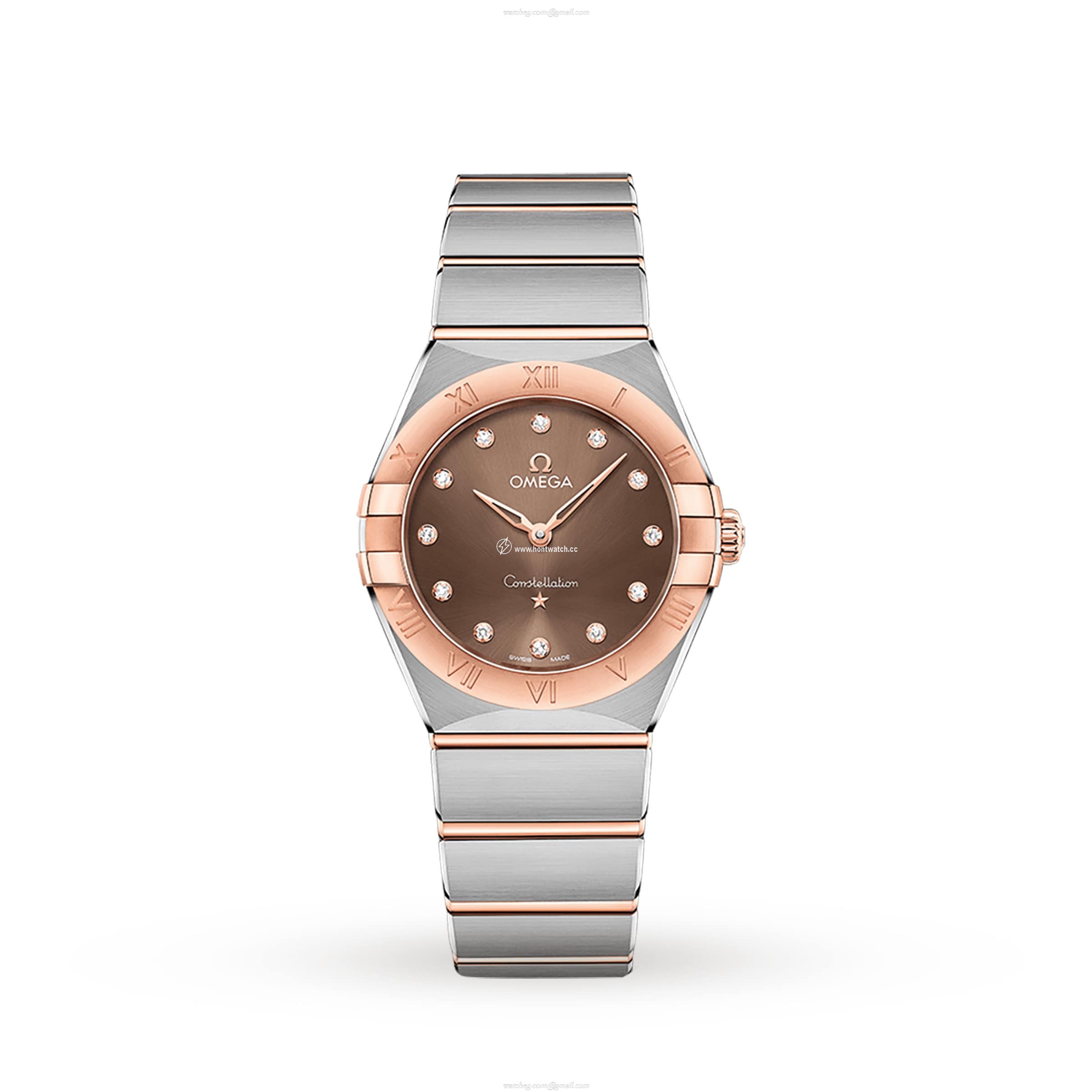 Omega Constellation Replica | 28mm Stainless Steel Silver Dial | Quartz Watch