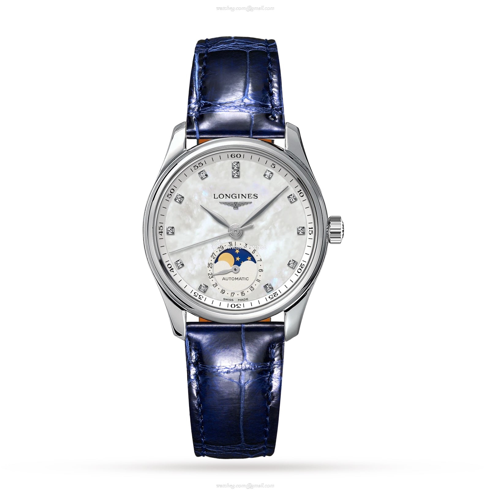 Longines Master Collection L24094870 | 34mm Automatic | Mother of Pearl Dial