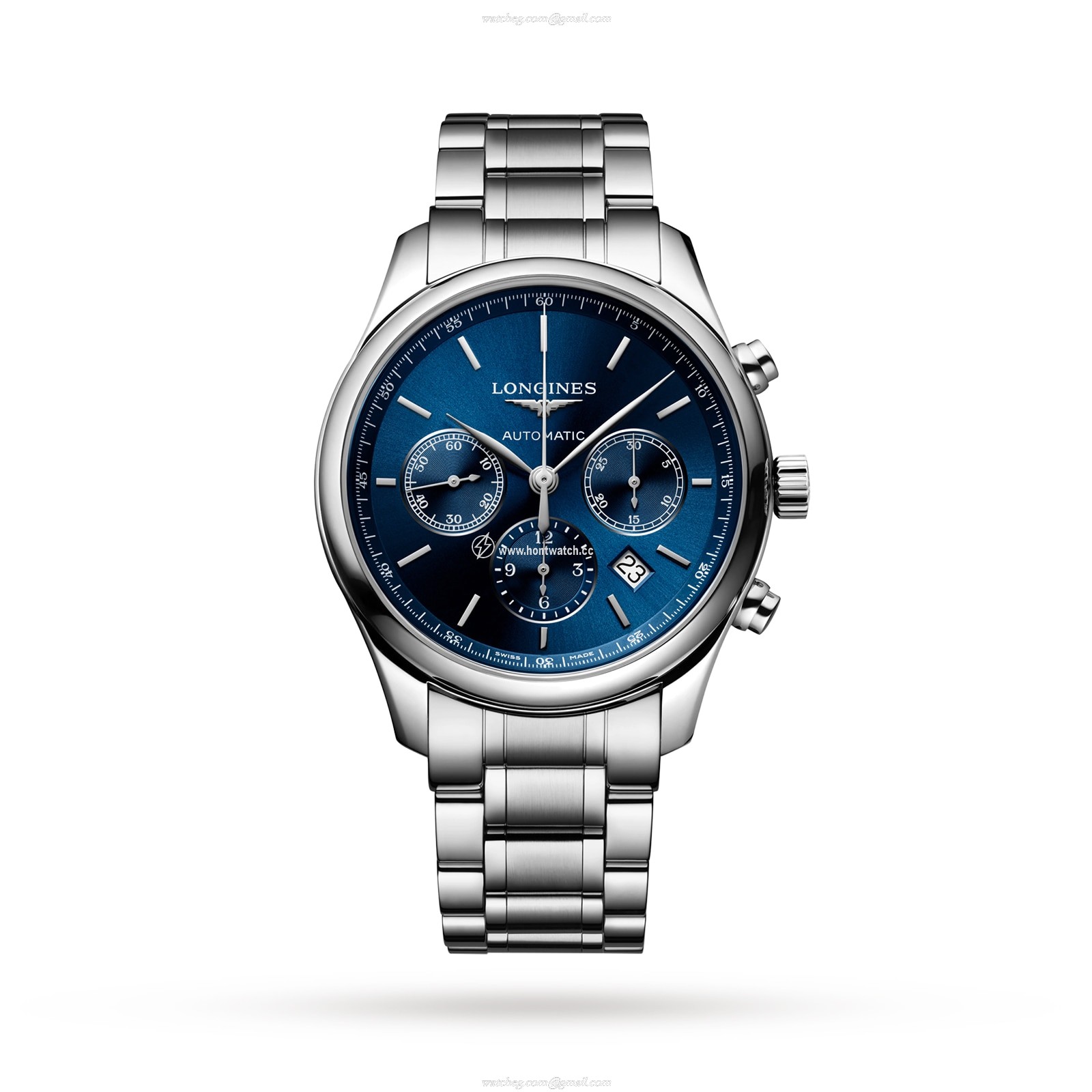 Longines Master Collection Automatic Blue Dial Watch - 42mm Stainless Steel