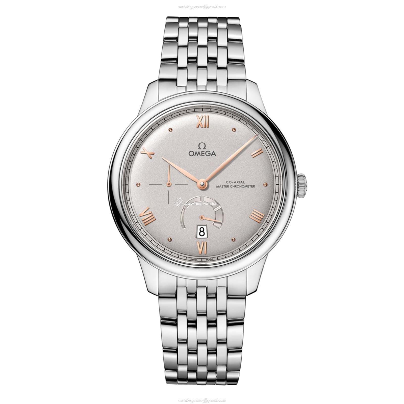 Omega De Ville Prestige Automatic Watch - 41mm Stainless Steel Silver Dial