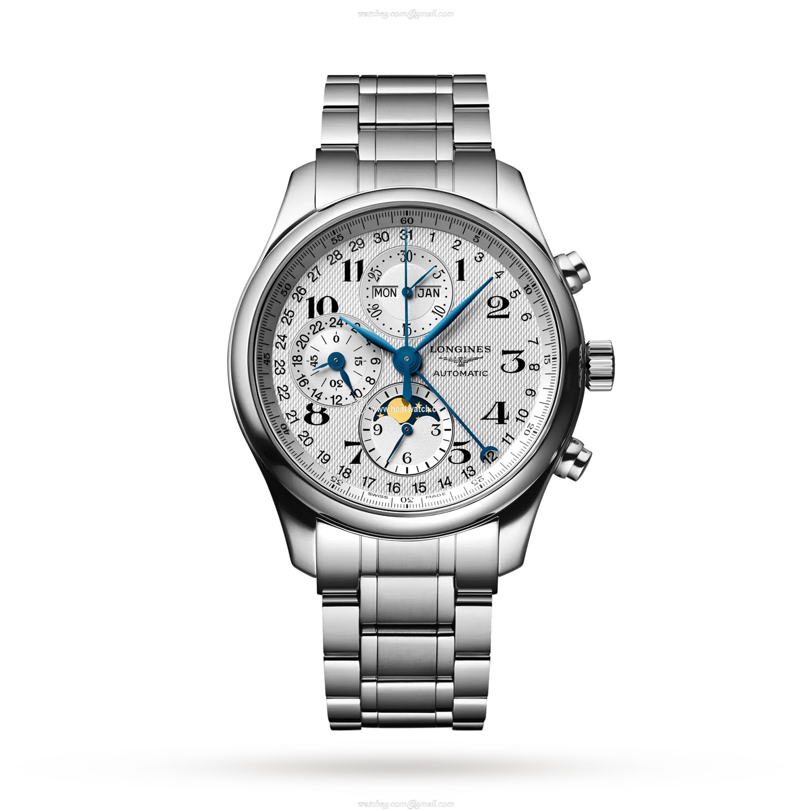 Longines Master Collection L27734786 - 42mm Automatic Silver Dial Watch