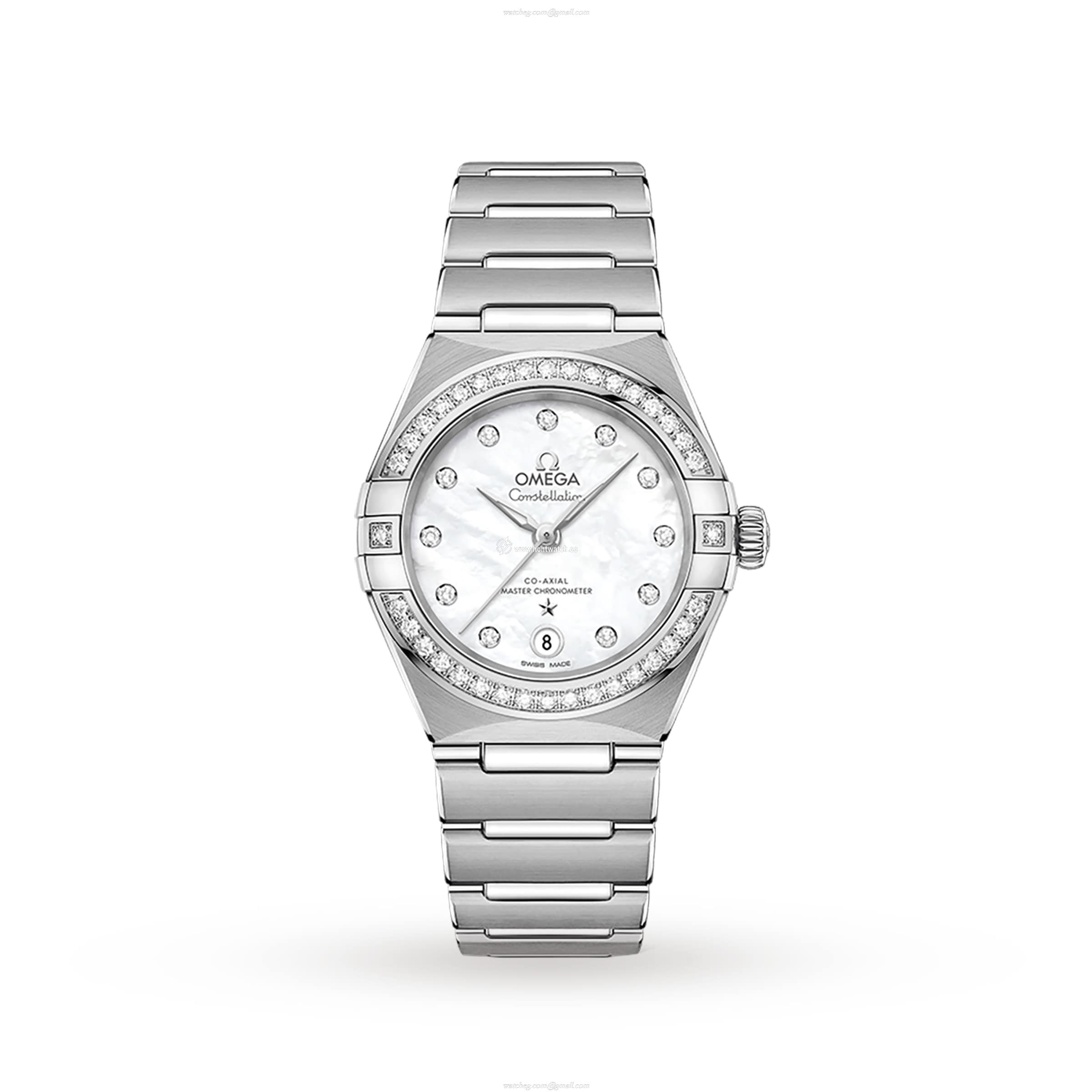 Omega Constellation 29mm Automatic - Mother of Pearl Dial & Diamond Bezel