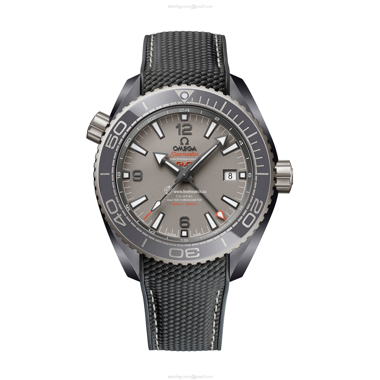 Omega Seamaster Planet Ocean 45.5mm Ceramic Automatic Grey Replica Watch