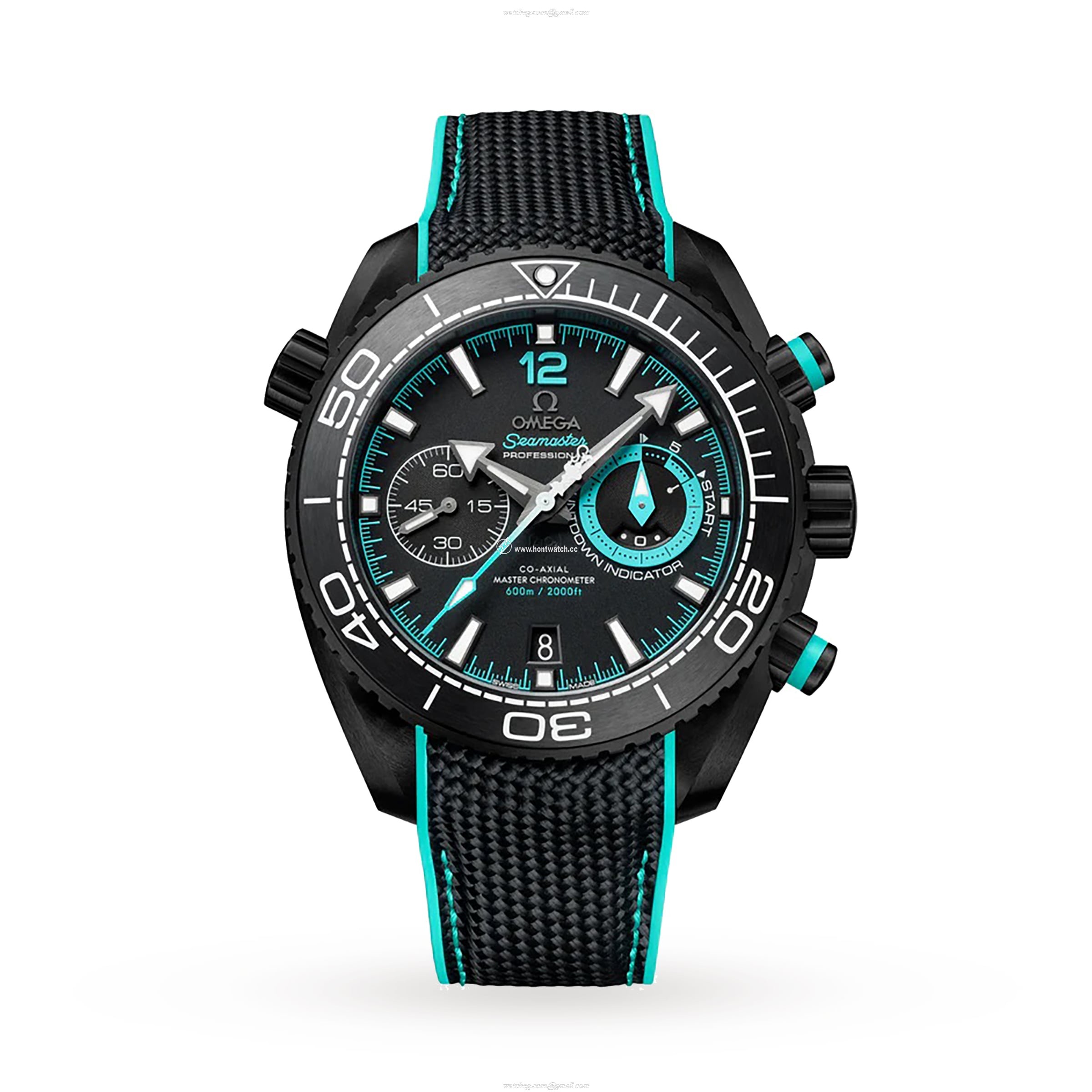 Omega Planet Ocean 45.5mm Ceramic Automatic Black Watch | 600M Water Resistant