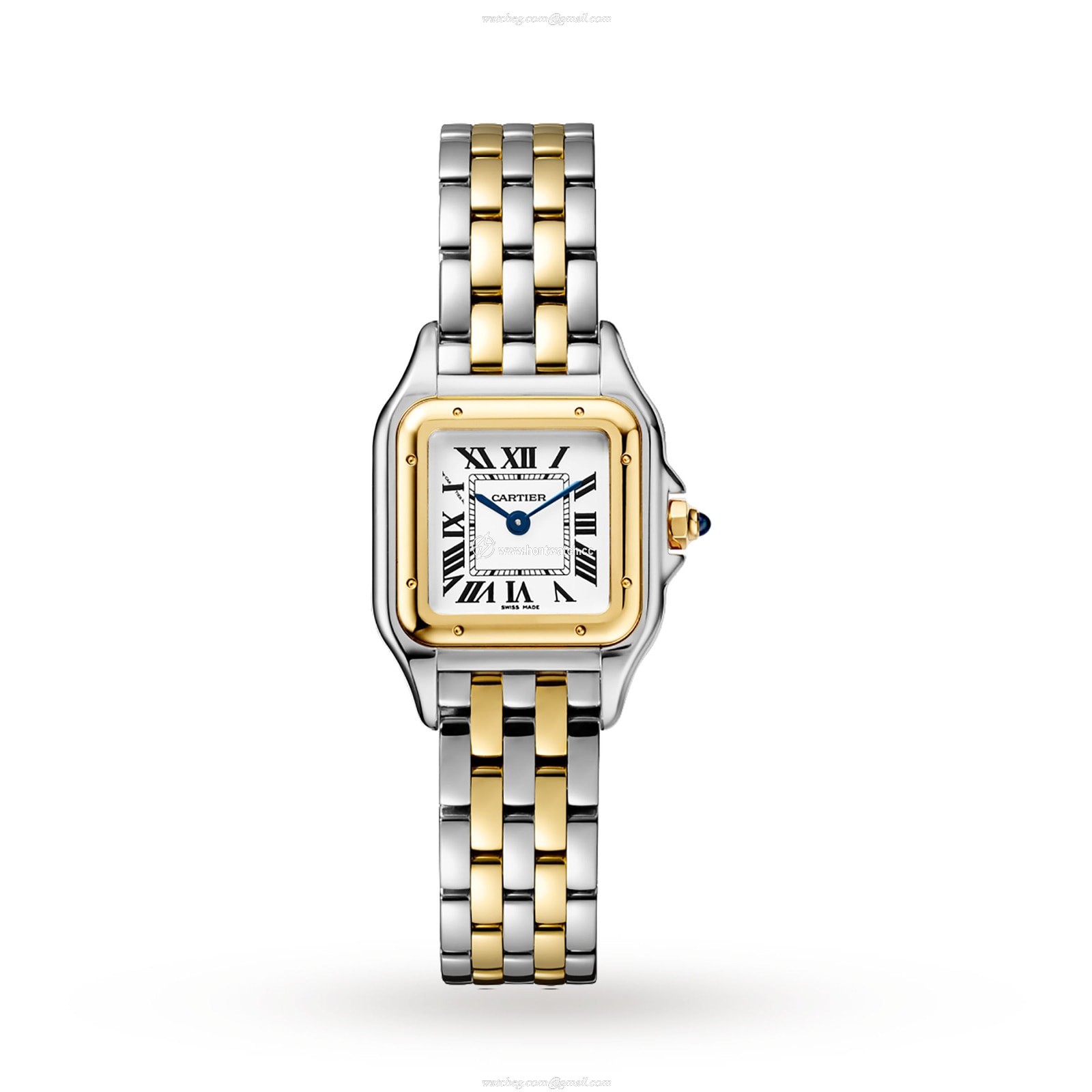 Cartier Panthere de Cartier W2PN0006 | Steel & Yellow Gold | Quartz Silver Dial