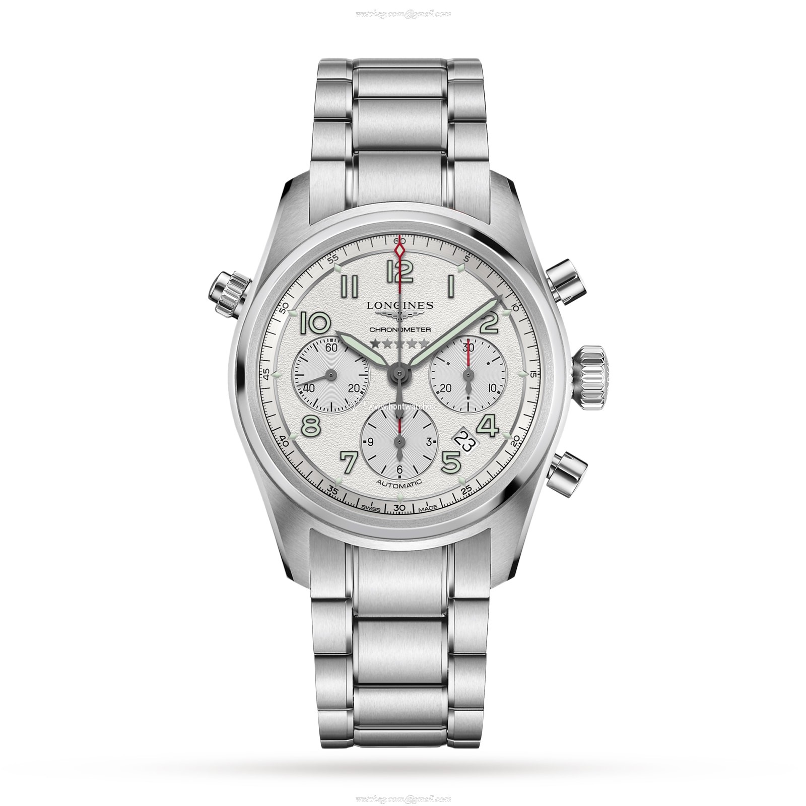 Longines Spirit L38204736 | 42mm Automatic Silver Dial | Stainless Steel
