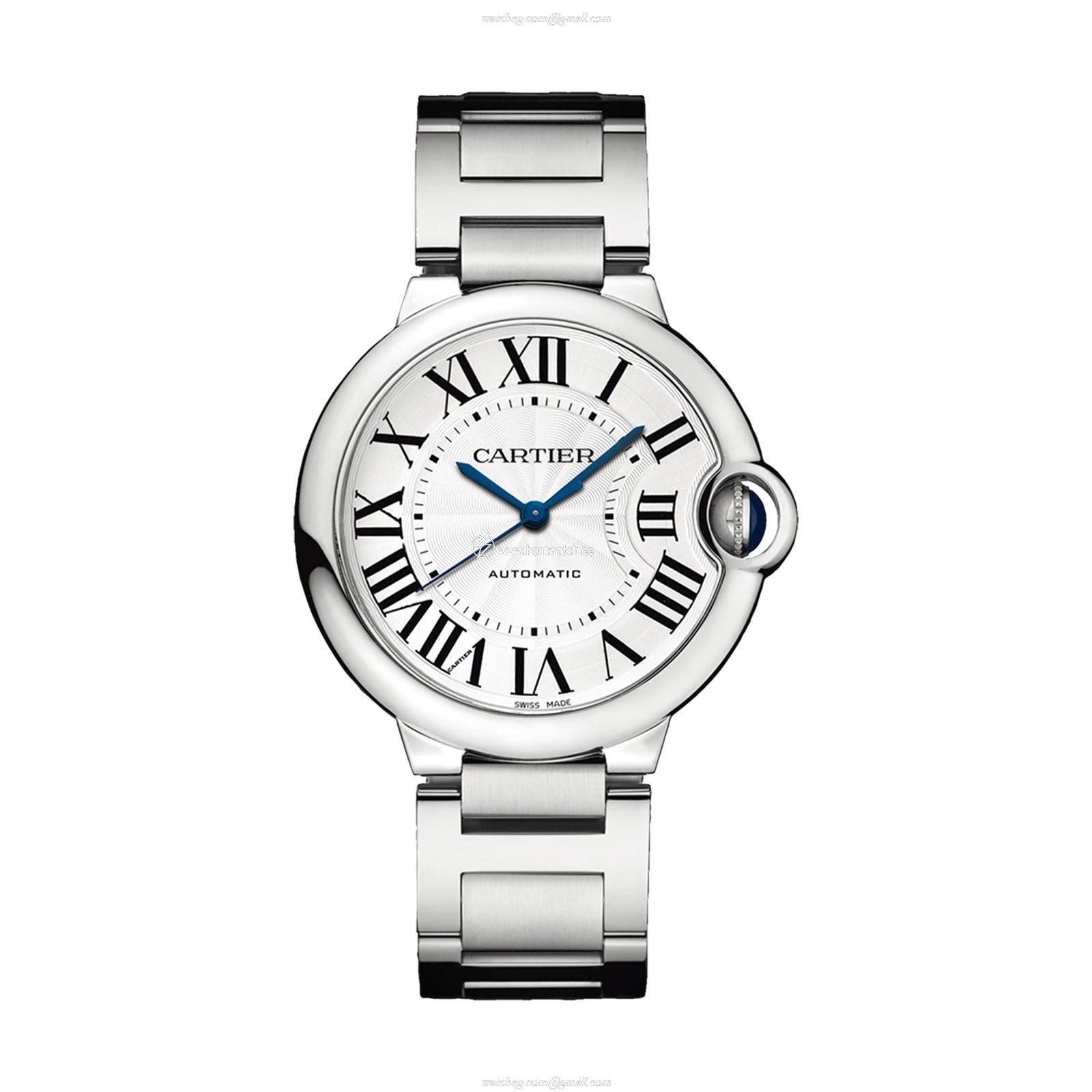 Cartier Ballon Bleu de Cartier 36mm Steel Automatic Watch | Silver Dial