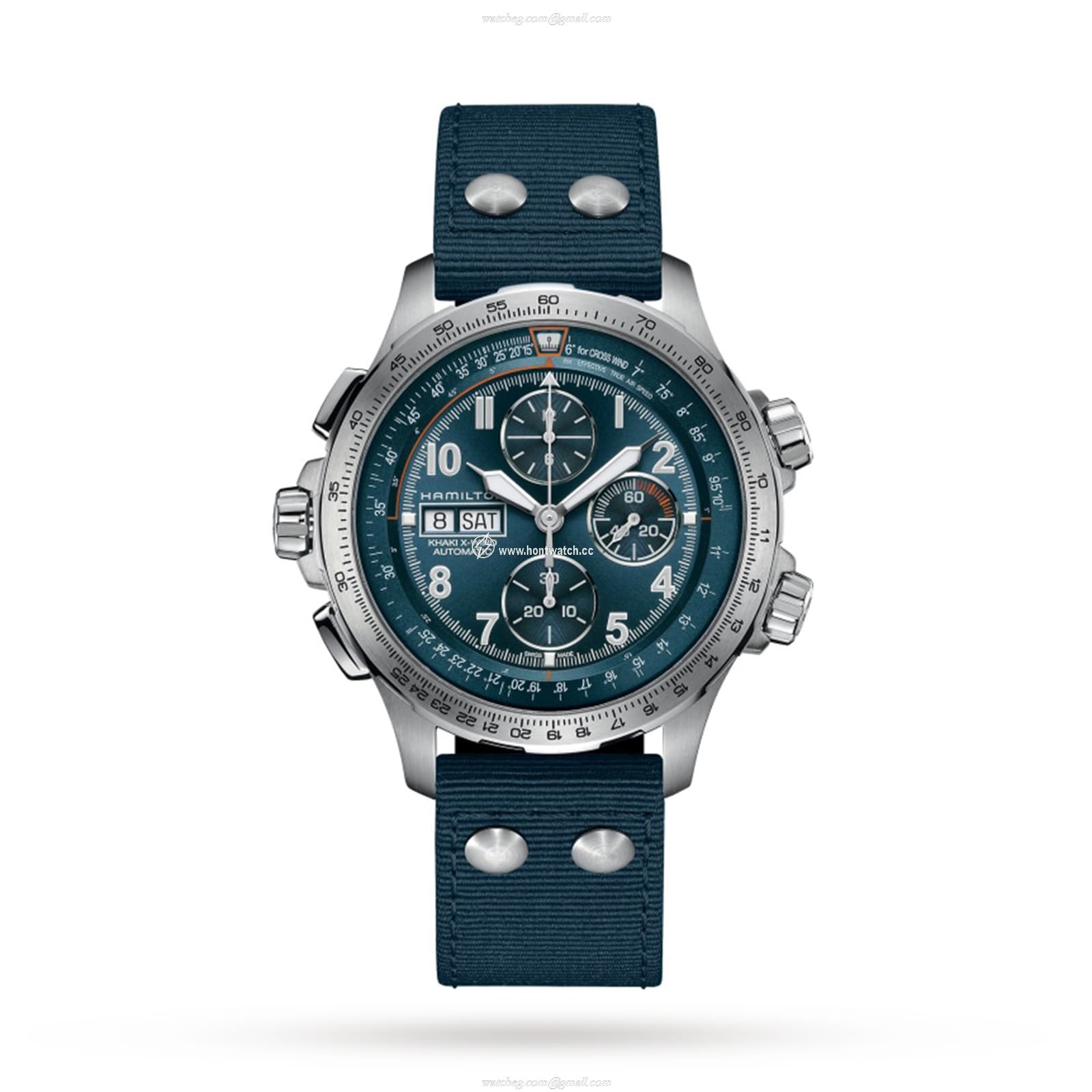 Hamilton Khaki Aviation H77906940 Automatic Blue Watch - 45mm Stainless Steel