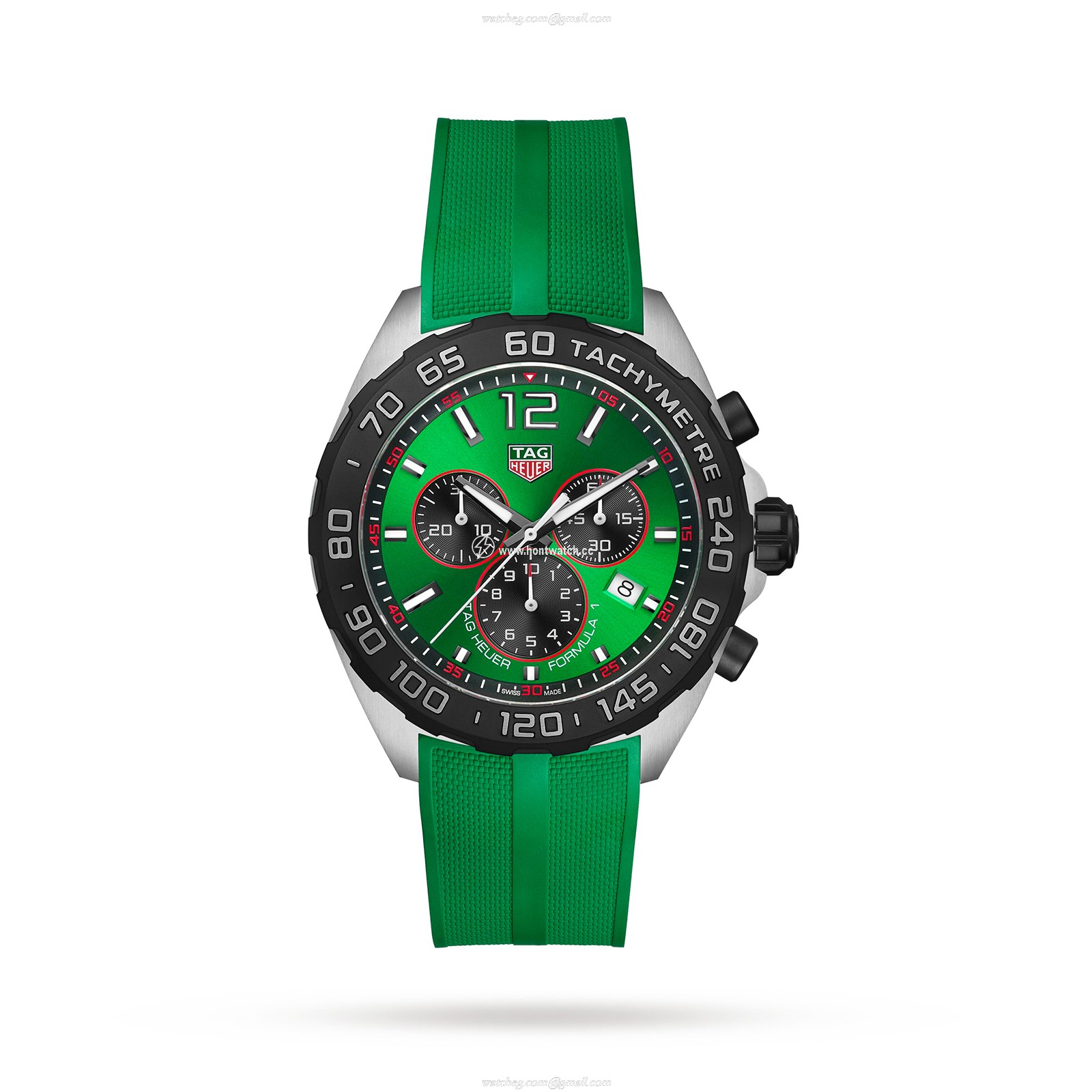 TAG Heuer Formula 1 Green Dial 43mm Stainless Steel Quartz Watch