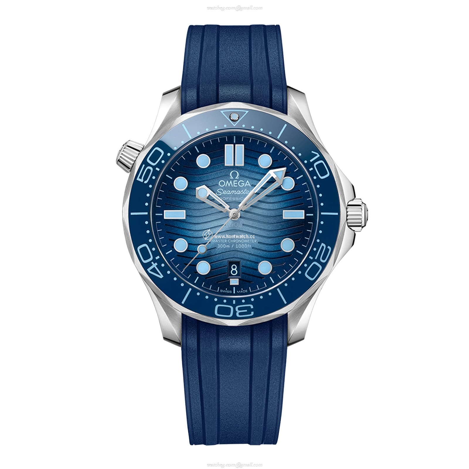 Omega Seamaster Diver 300M Automatic Blue Dial 42mm Stainless Steel Watch