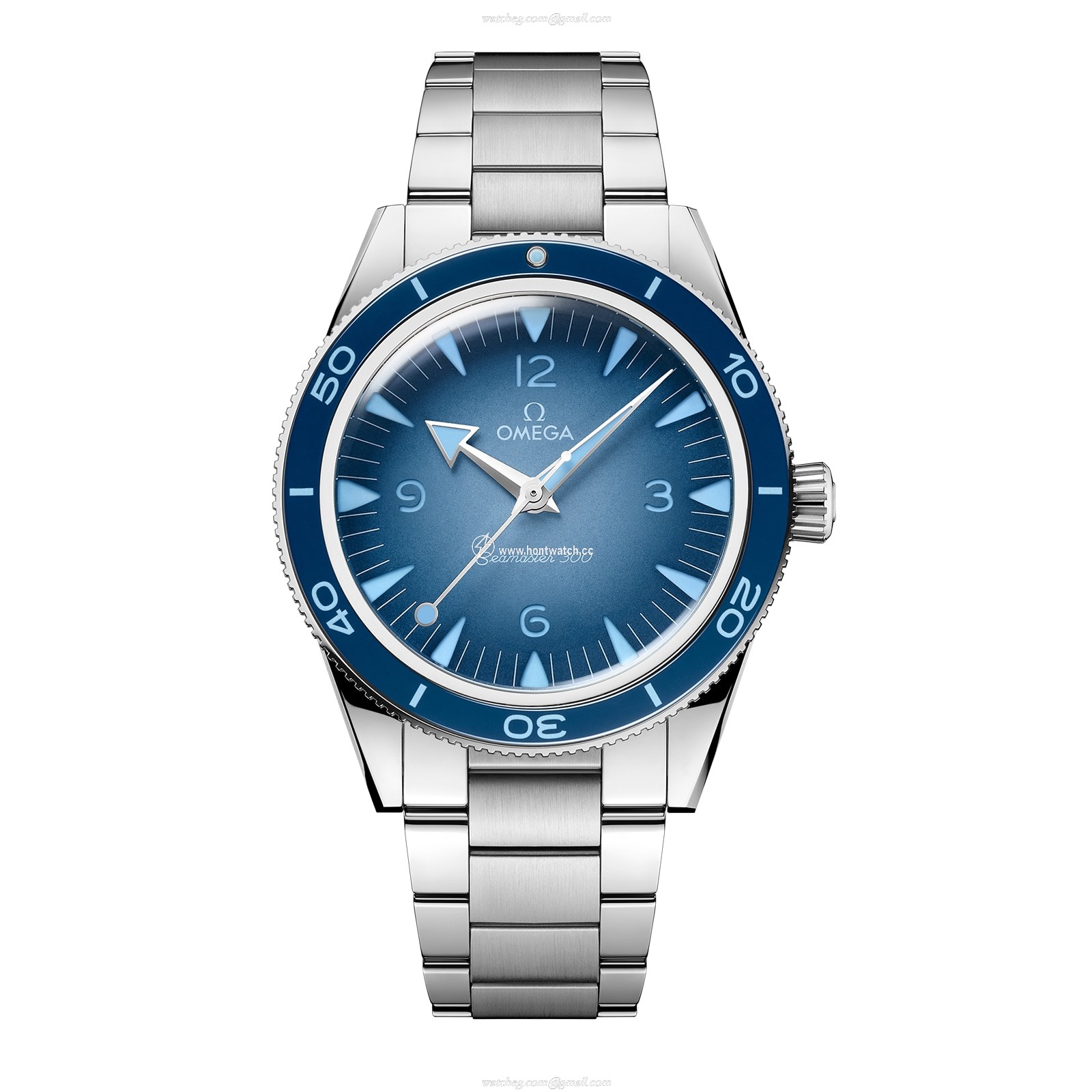 Omega Seamaster 300 Automatic Blue Dial 41mm Stainless Steel Replica Watch
