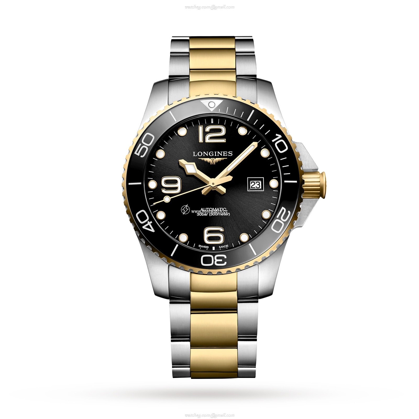 Longines HydroConquest L37823567 | 43mm Automatic Black Dial | 300M Water Resistant