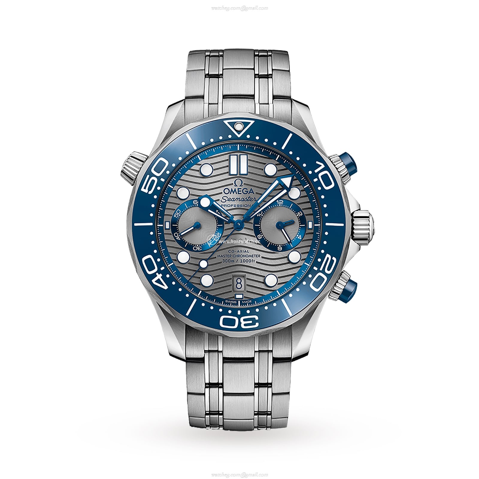 Omega Seamaster O21030445106001 | 44mm Grey Automatic | Stainless Steel