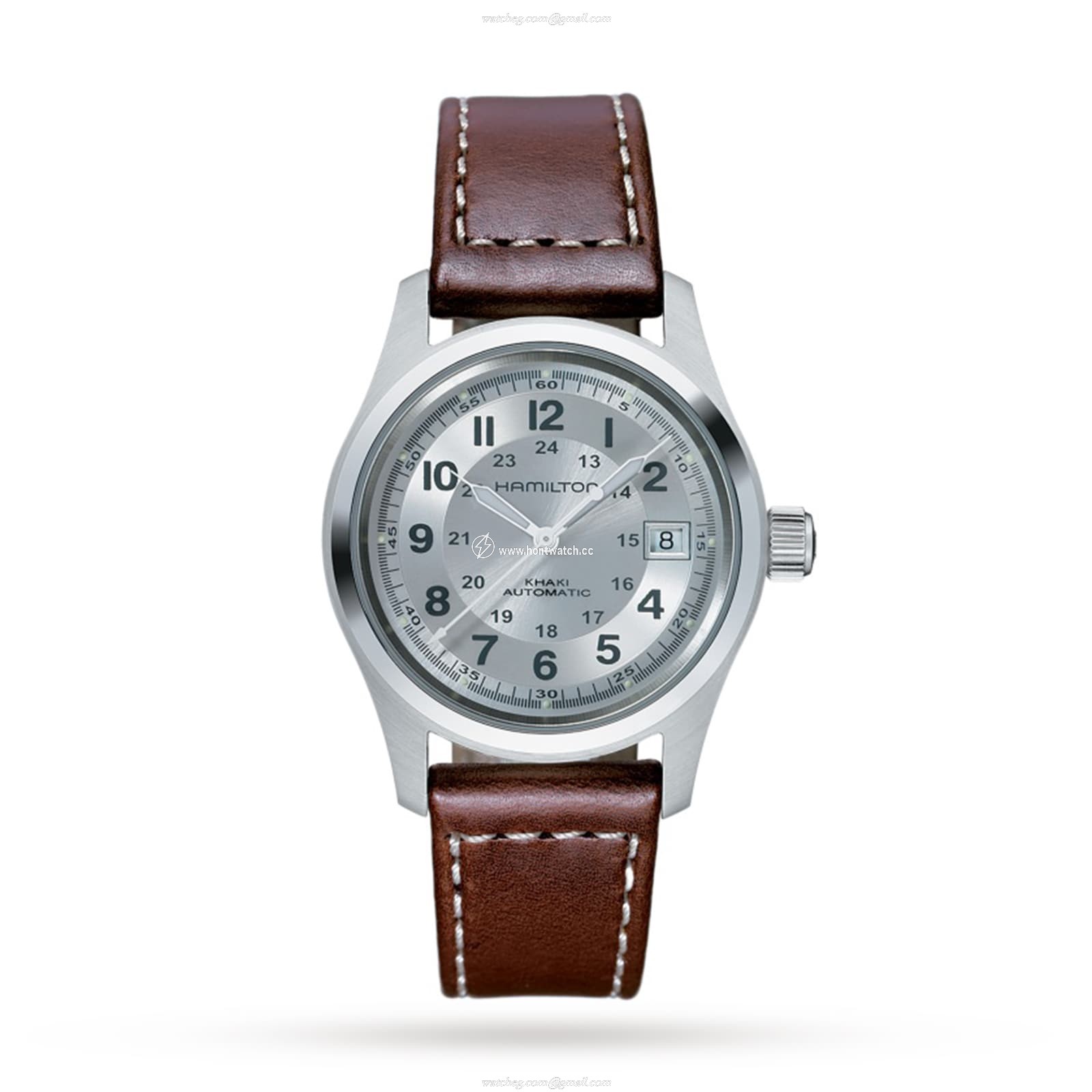 Hamilton Khaki Field H70455553 | 38mm Automatic Silver Dial - Stainless Steel