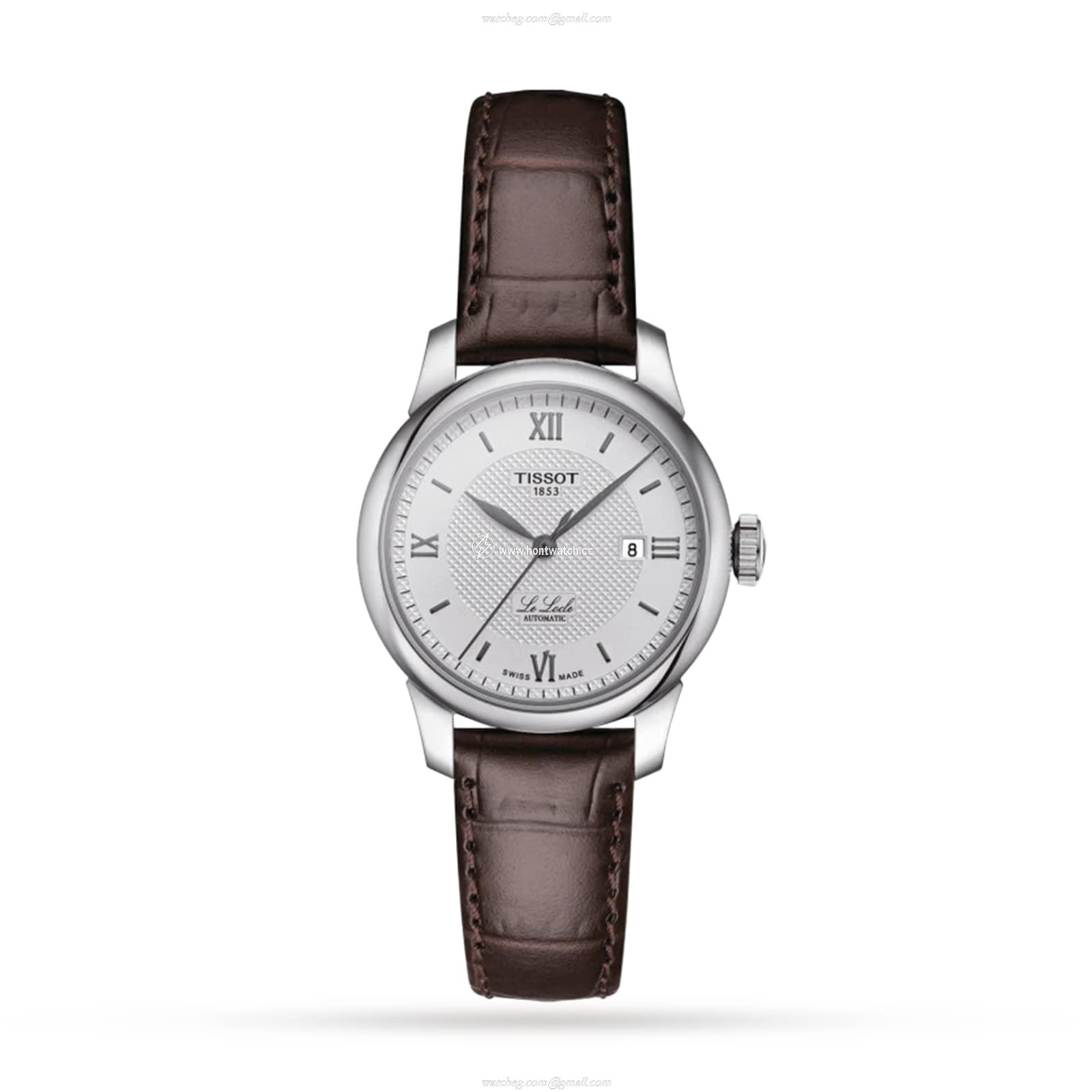Tissot T-Classic Automatic Silver Watch | 29mm Stainless Steel & Leather