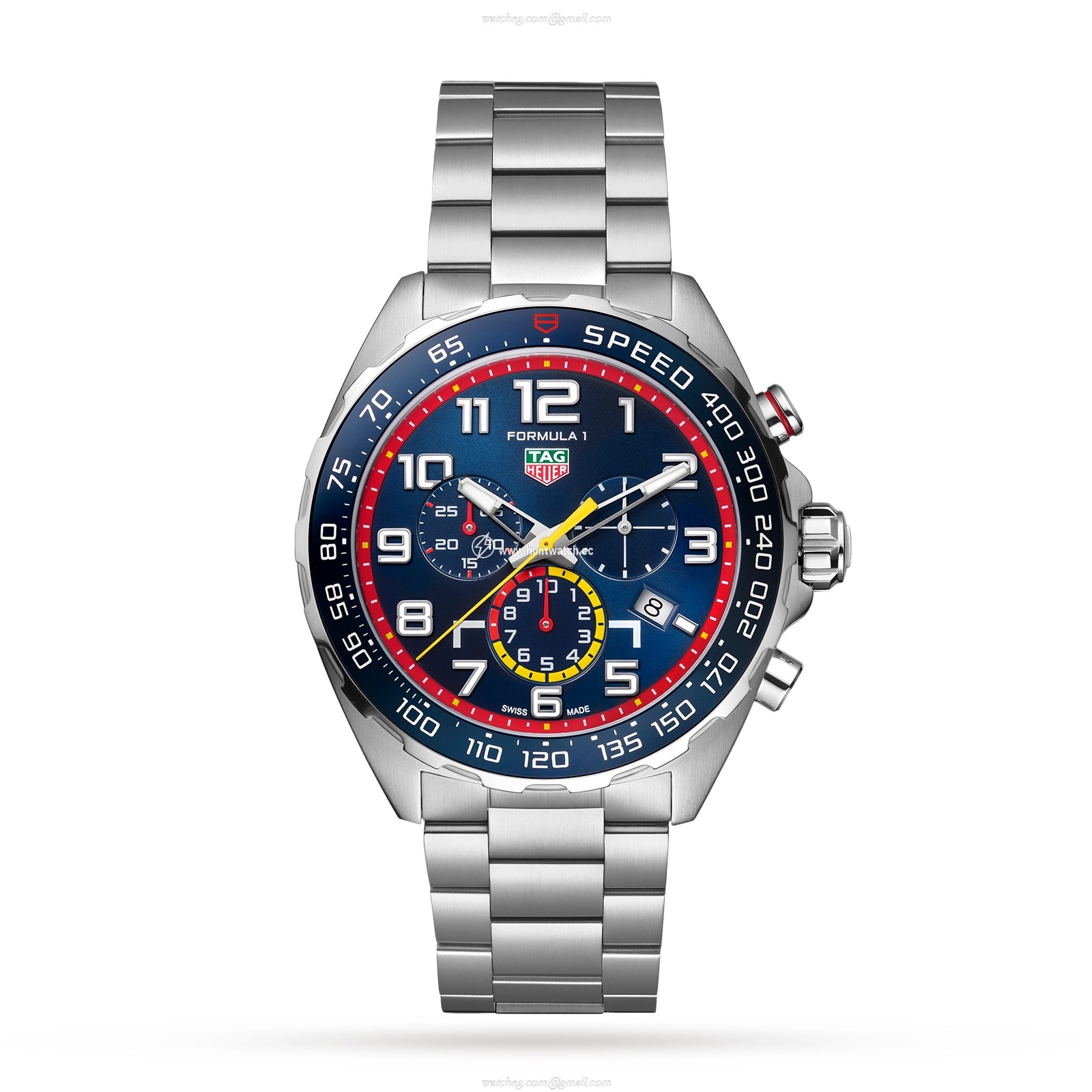 TAG Heuer Formula 1 CAZ101AL Blue Dial 43mm Quartz Watch - Stainless Steel