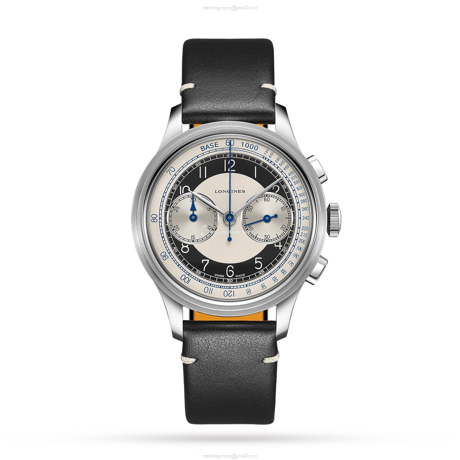Longines Heritage L28304930 Automatic Watch - 40mm Stainless Steel Silver Dial