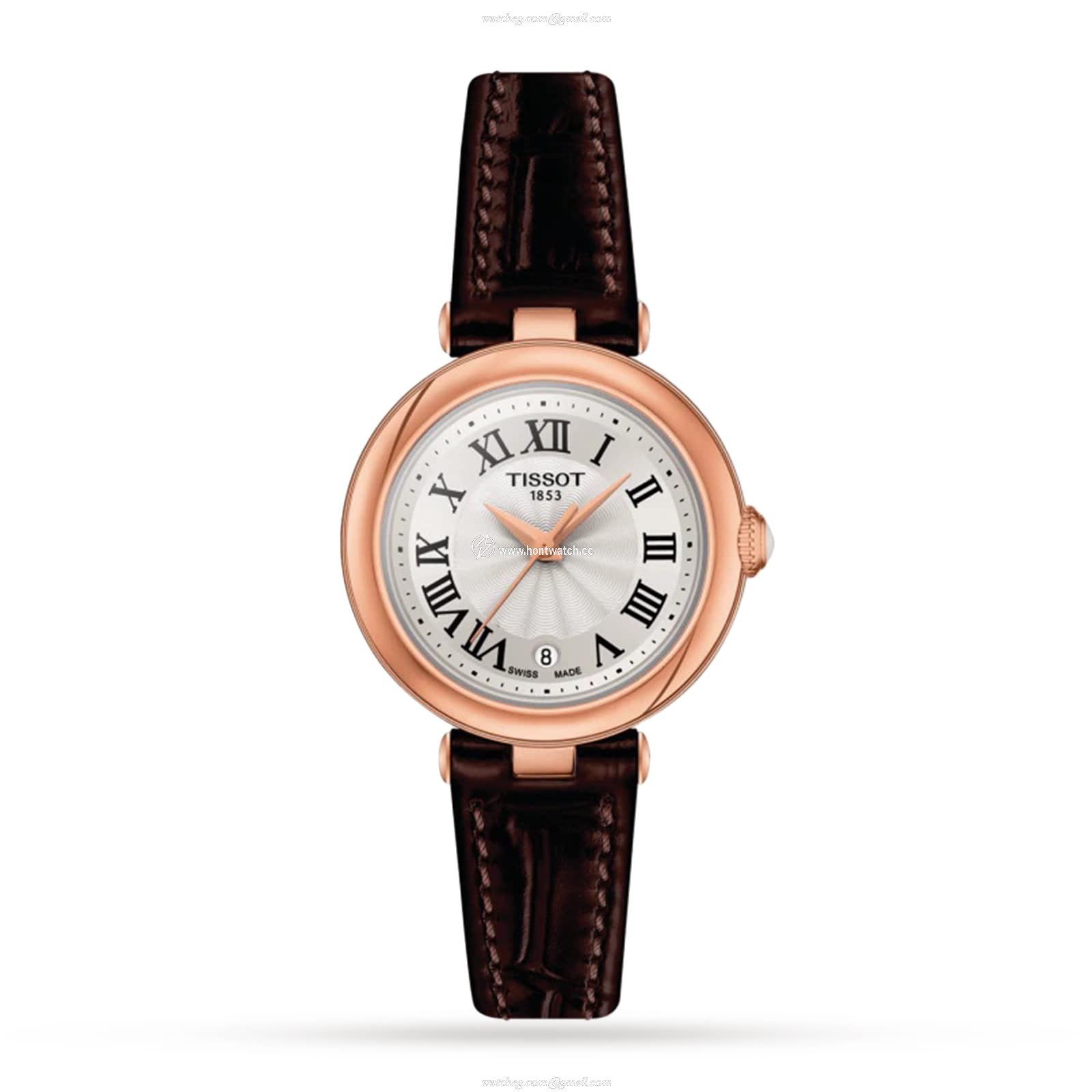 Tissot T-My Lady | 26mm Silver Dial | Rose Gold & Steel | Quartz Watch