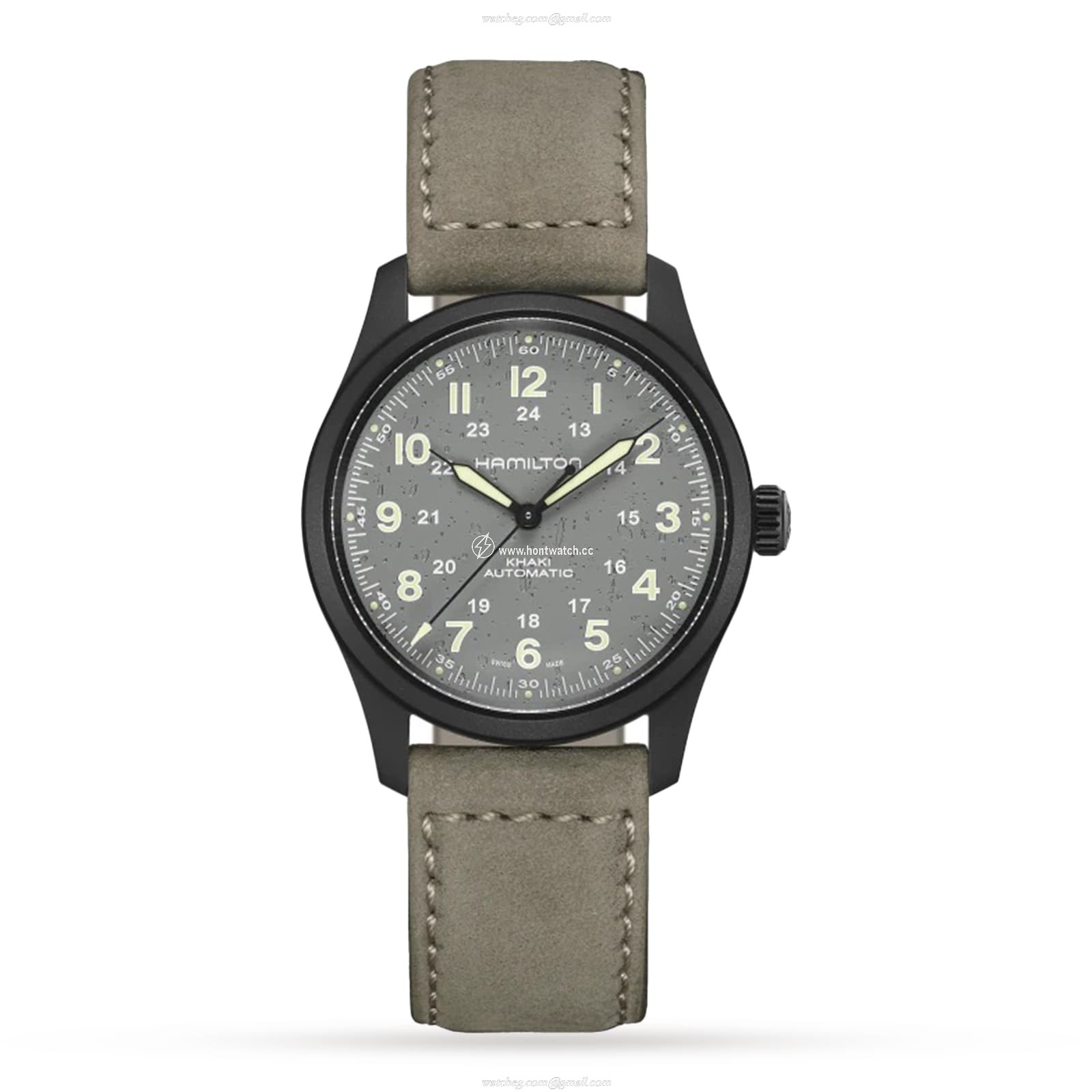 Hamilton Khaki Field Titanium Automatic Grey Replica - 38mm Case | H70215880