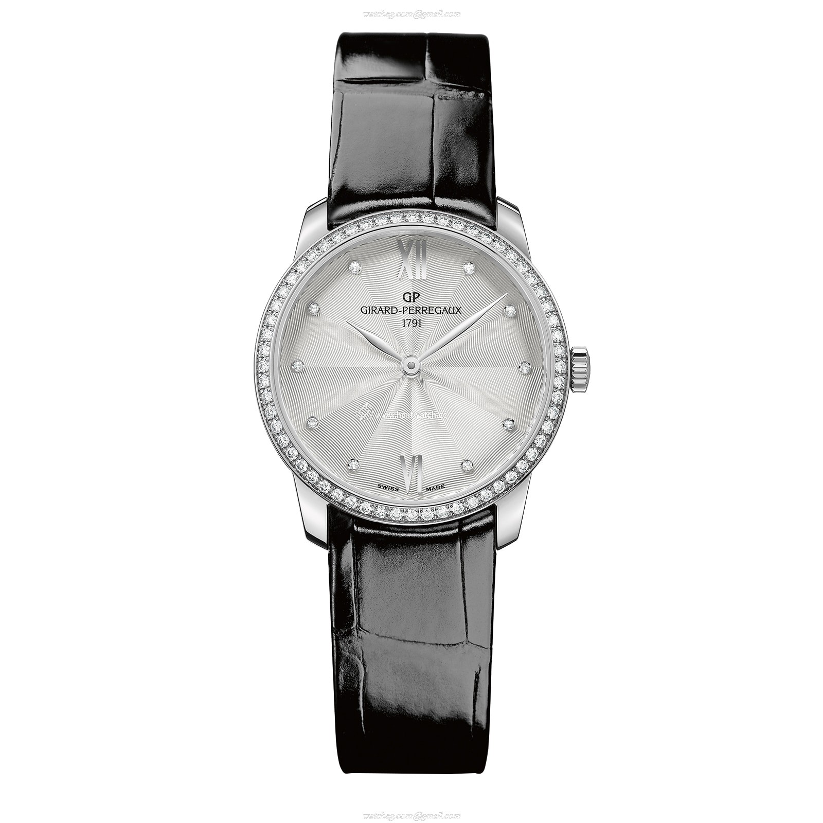 Girard-Perregaux 1966 Automatic Silver Dial - Diamond Markers | 30mm