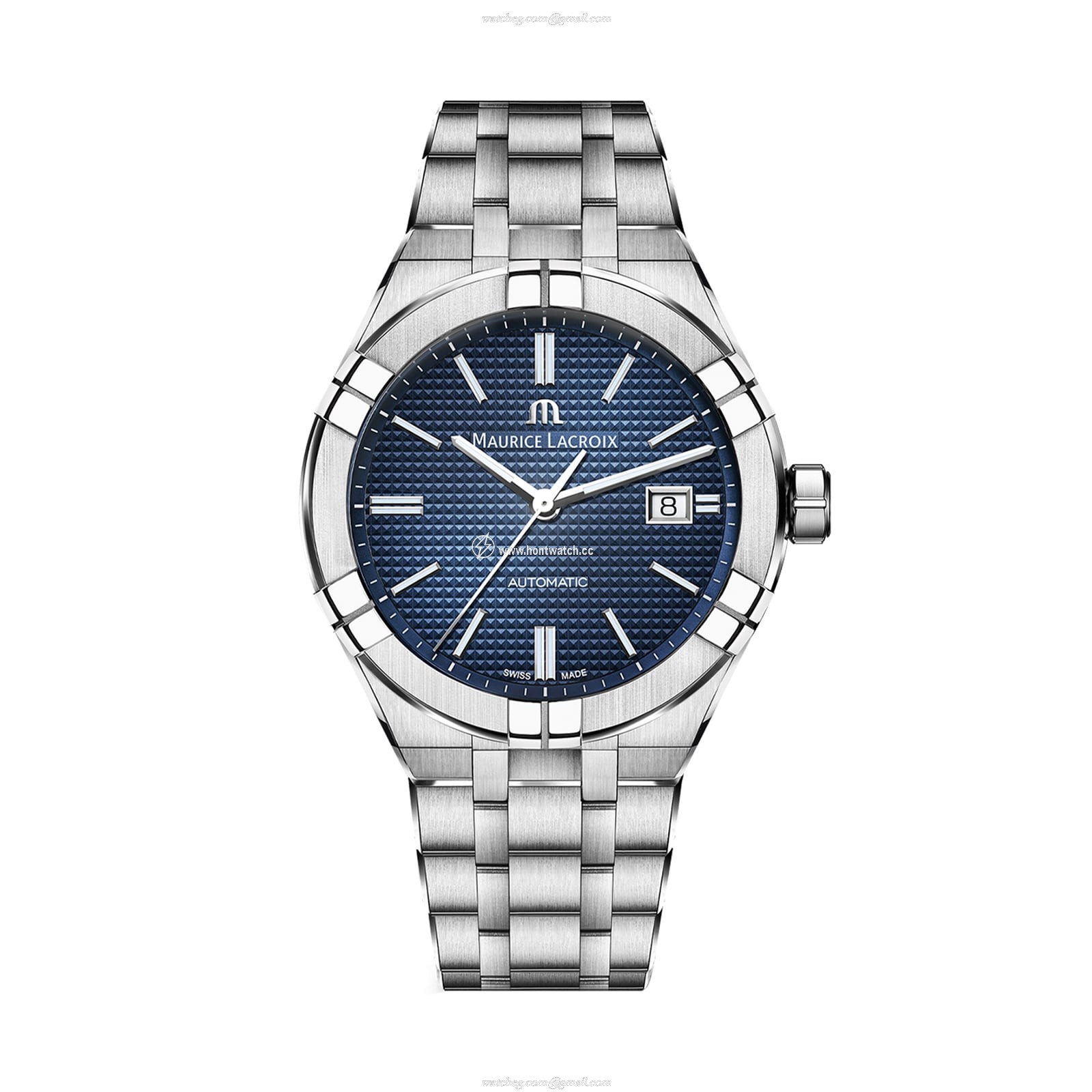 Maurice Lacroix Aikon Automatic Blue Dial 42mm Stainless Steel Watch