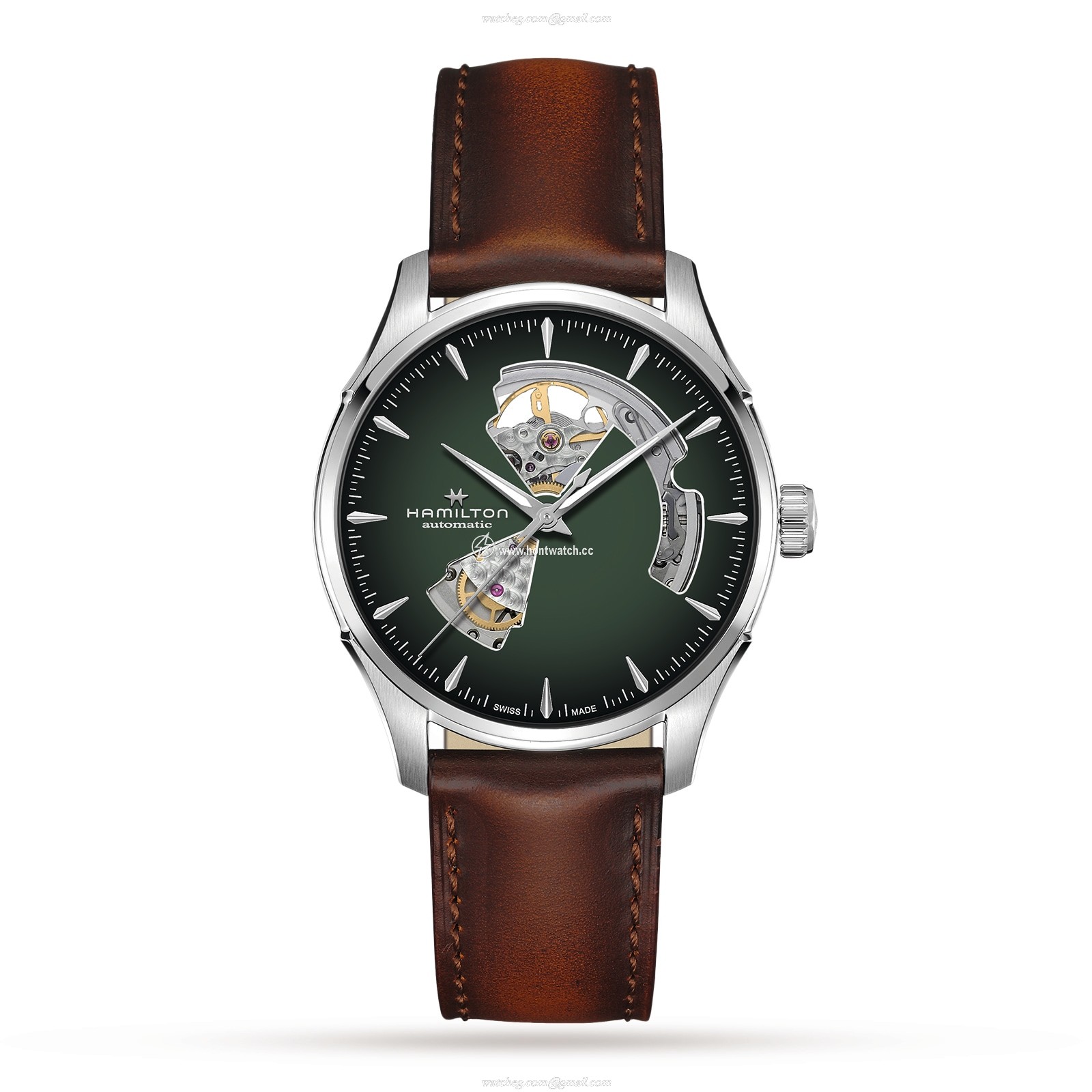 Hamilton Jazzmaster H32675560 Automatic Green Dial - 40mm Stainless Steel