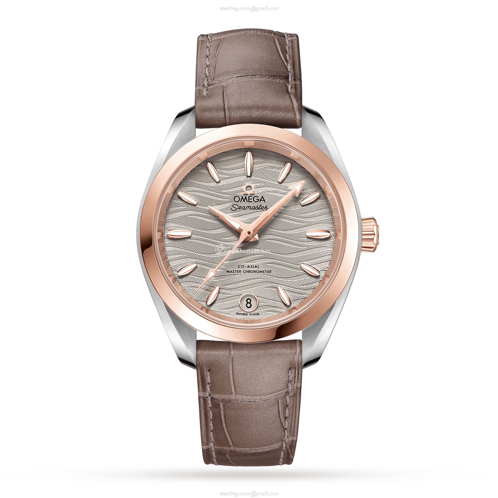 Omega Seamaster Aqua Terra 34mm | Grey Dial | Automatic | Steel & Rose Gold