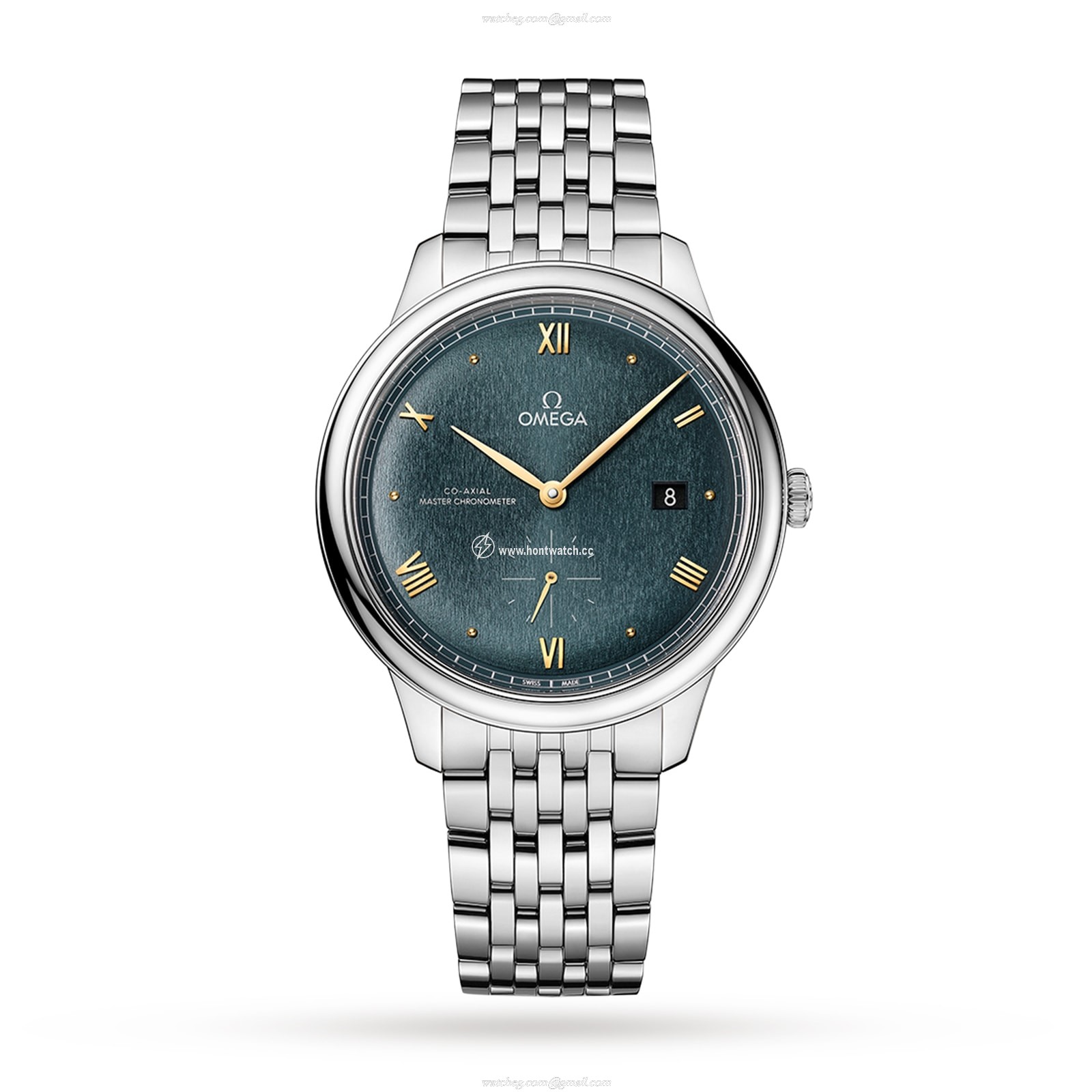 Omega De Ville Prestige Automatic Green Dial 41mm Stainless Steel Watch