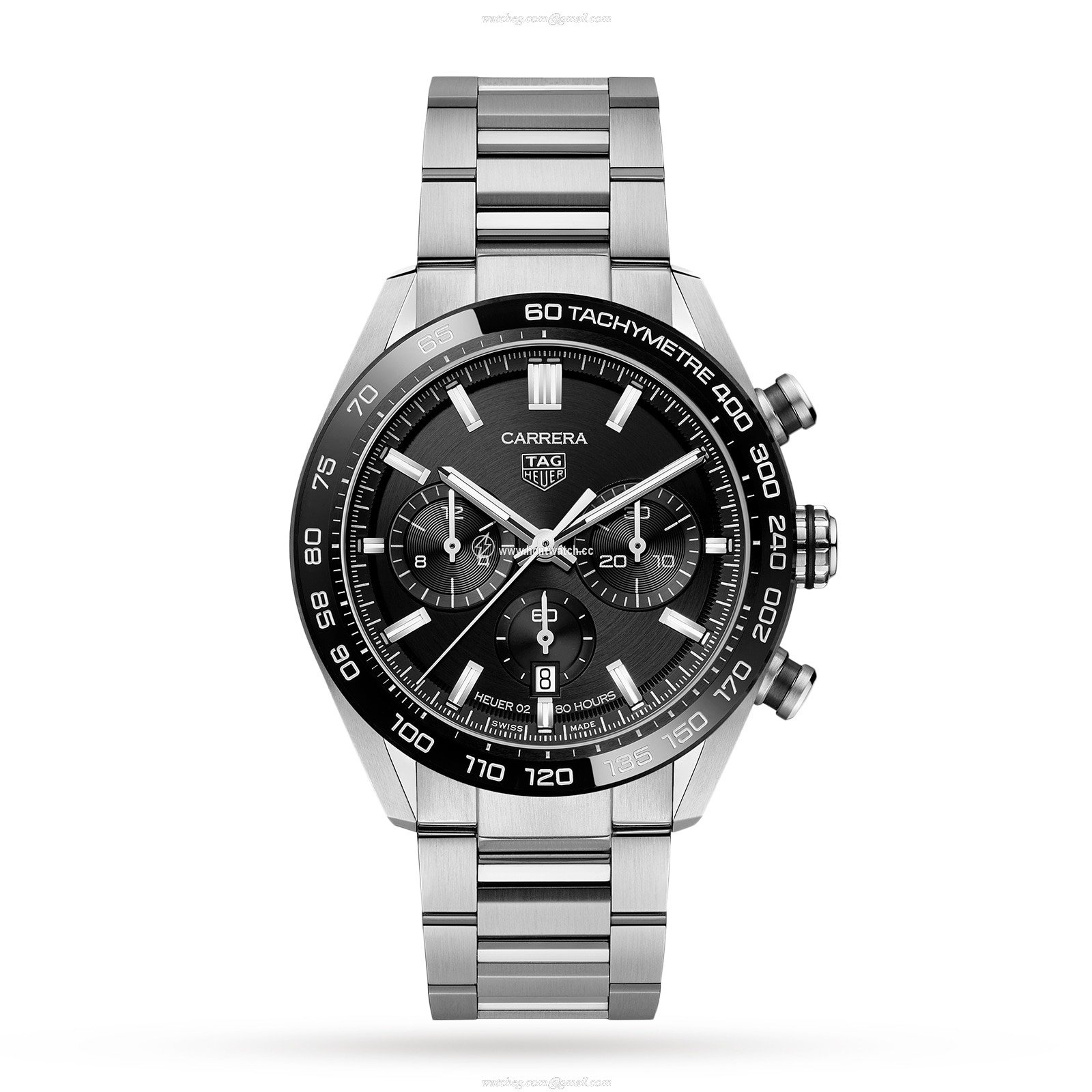TAG Heuer Carrera CBN2A1B.BA0643 | Automatic Black Dial | 44mm Steel