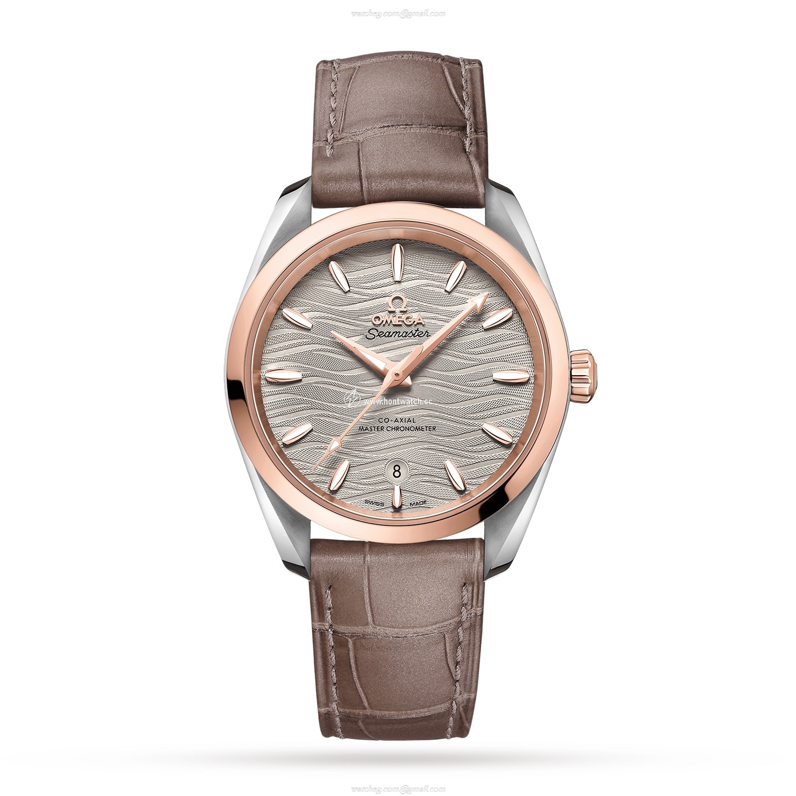 Omega Seamaster Aqua Terra 34mm | Grey Dial | Automatic | Steel & Rose Gold