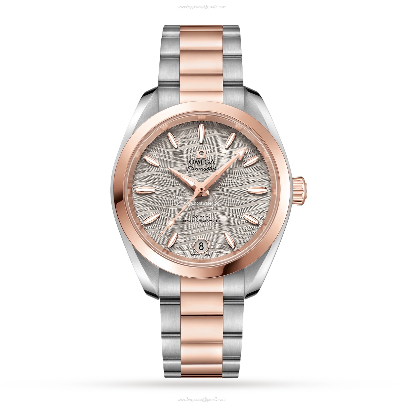 Omega Seamaster Aqua Terra 34mm Automatic Grey Dial - Stainless Steel & Rose Gold