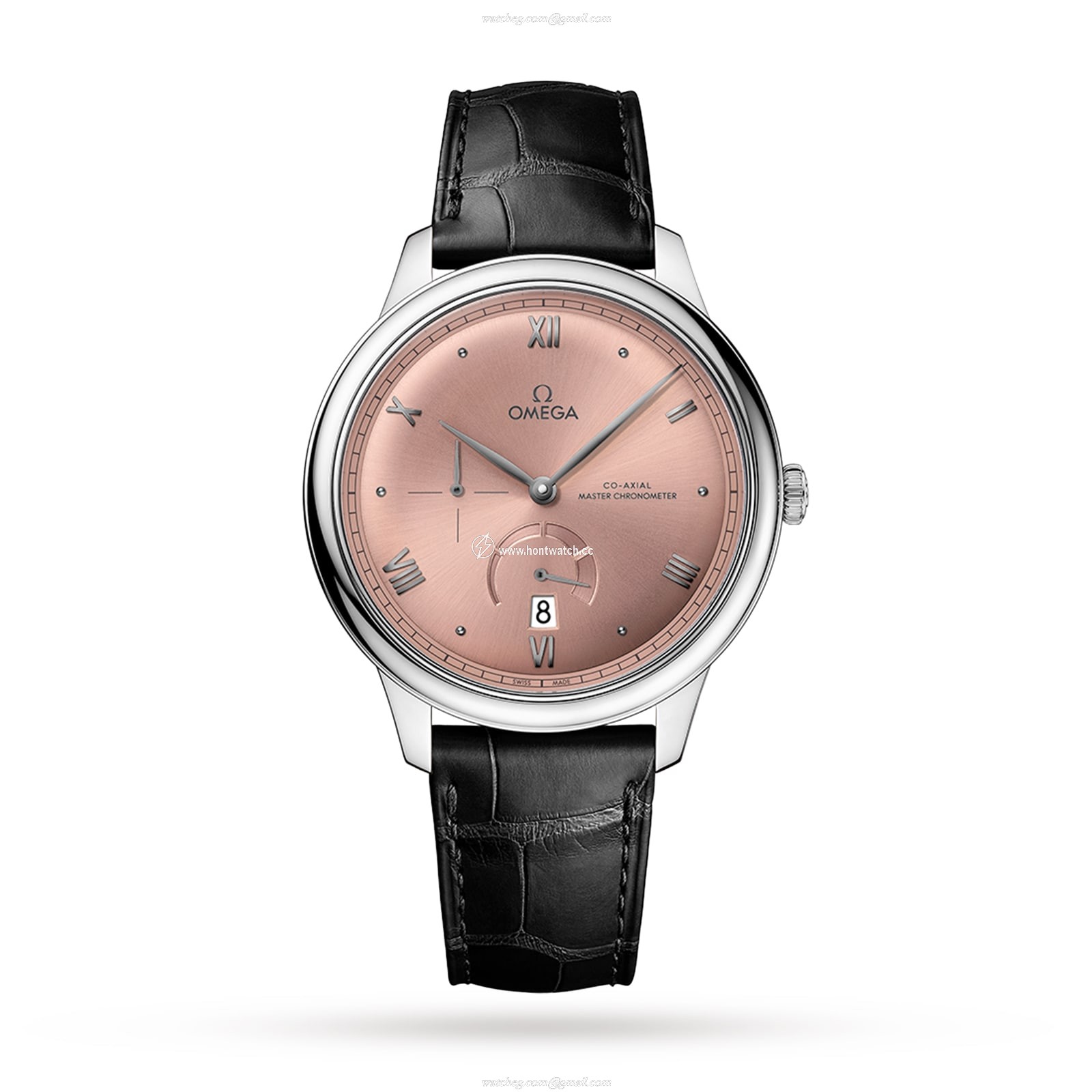 Omega De Ville Prestige 41mm Automatic - Pink Dial Stainless Steel Replica Watch