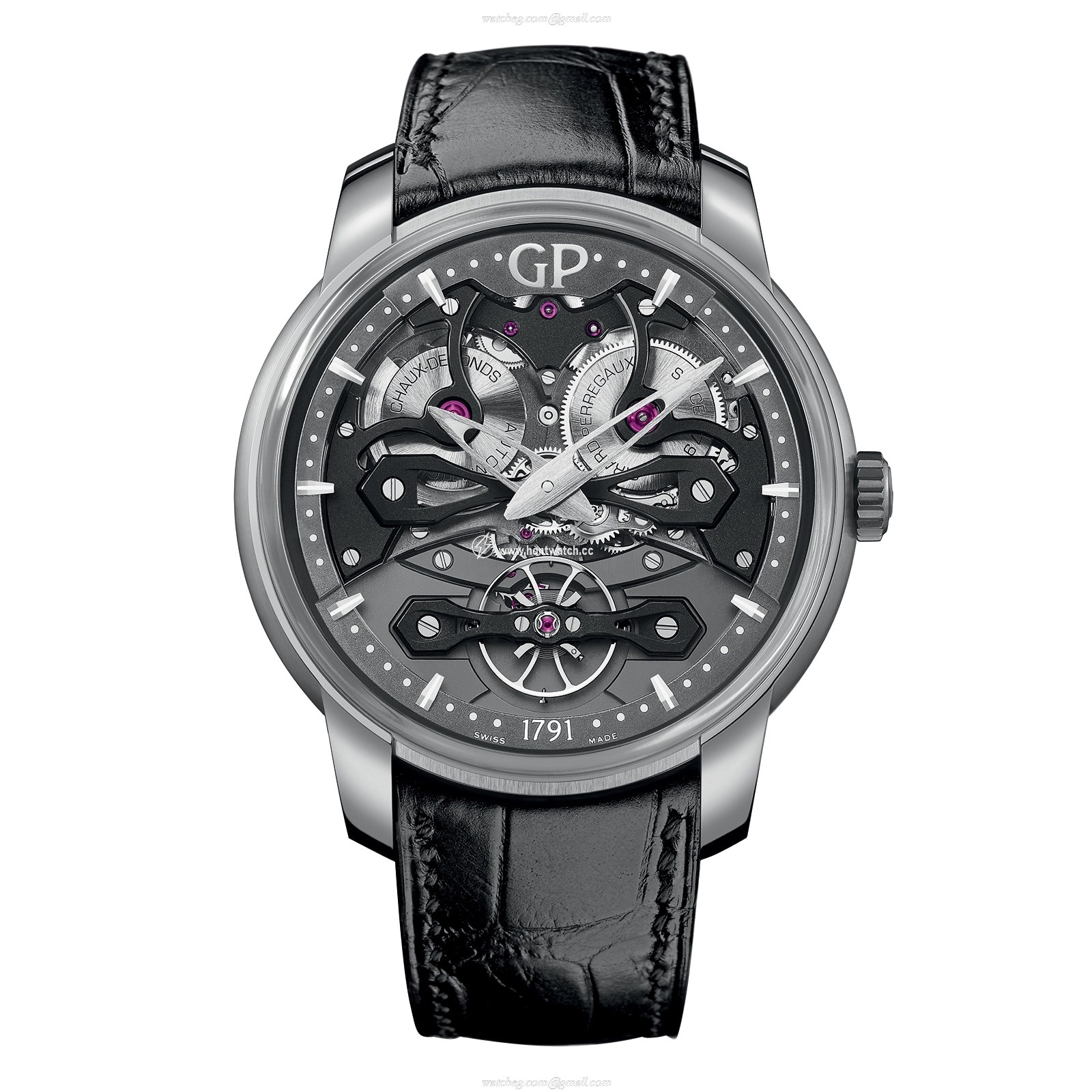 Girard-Perregaux Neo Bridges Titanium Automatic Watch - 45mm