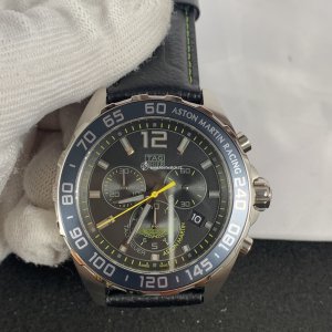 Tag Heuer Men Aston Martin Chronograph CAZ101P.FC8245 | Swiss Quartz | 43mm