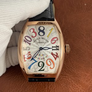 Franck Muller Curvex Mens Replica Watch - Crazy Hours | 39mm Automatic