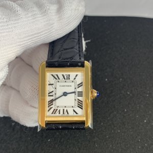 Cartier Tank Replica Watch for Men - Quartz Movement | 24.5 mm Case