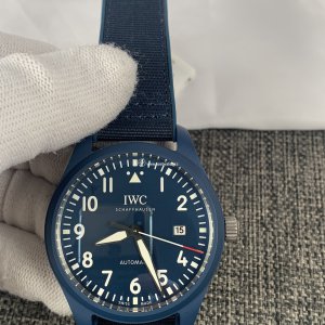 IWC Pilot's Watch Automatic 41mm | Men's Replica | Blue Dial & Nylon Strap