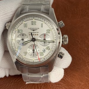 Longines Spirit L3.820.4.73.6 Replica - 42mm Men's Watch | Valjoux 7750